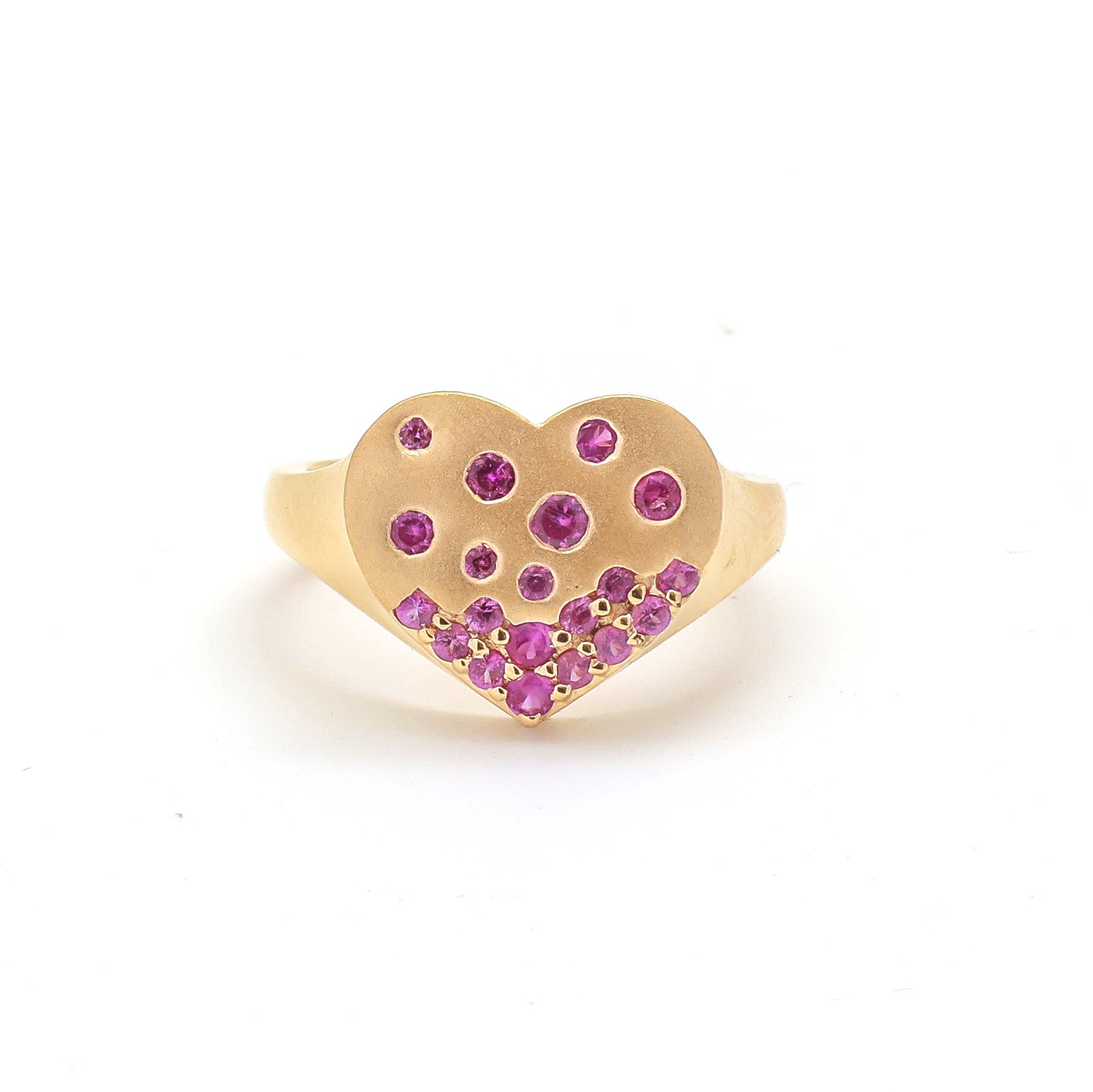 JPRG-4431/11030 Pink Sapphire Ring | 18K