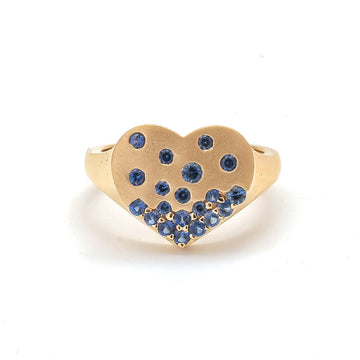 JPRG-4432/11031 Blue Sapphire Ring | 18K