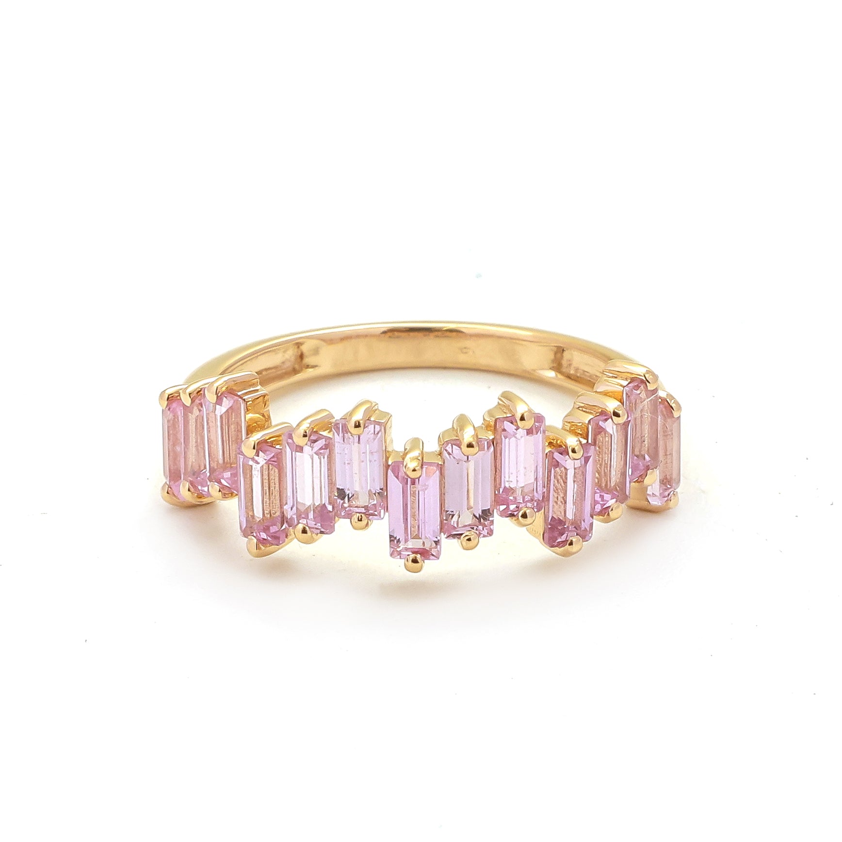 JPRG-4449/11054 Pink Sapphire Ring | 14K