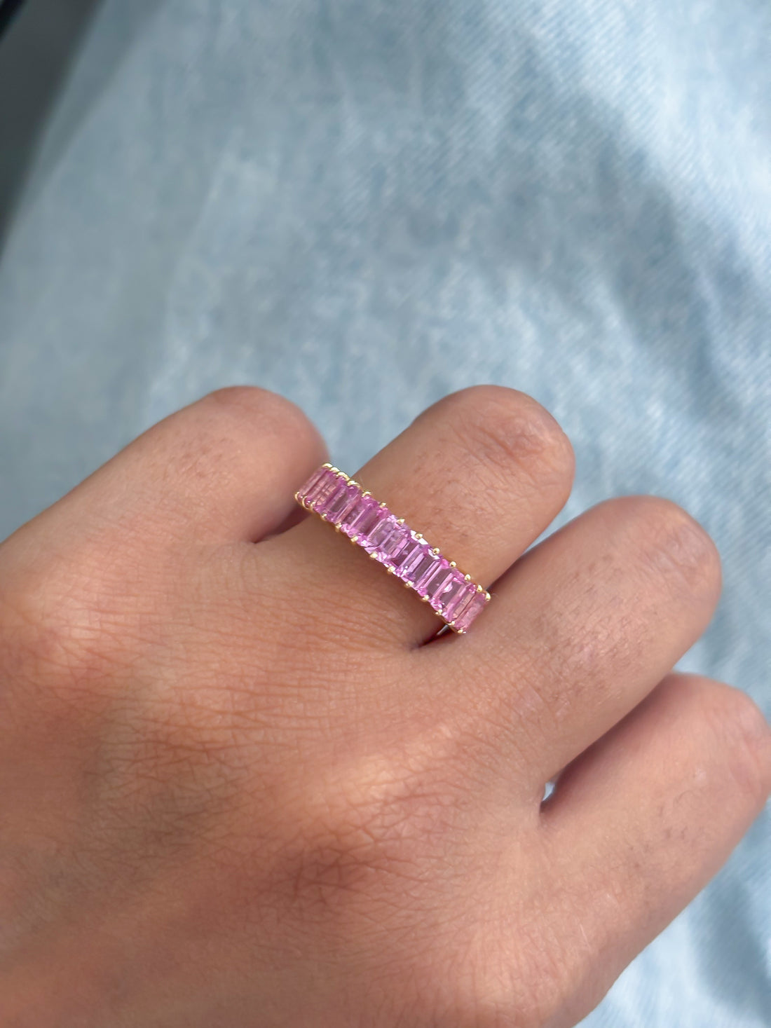 JPRG-4450/11055 Pink Sapphire Ring | 18K