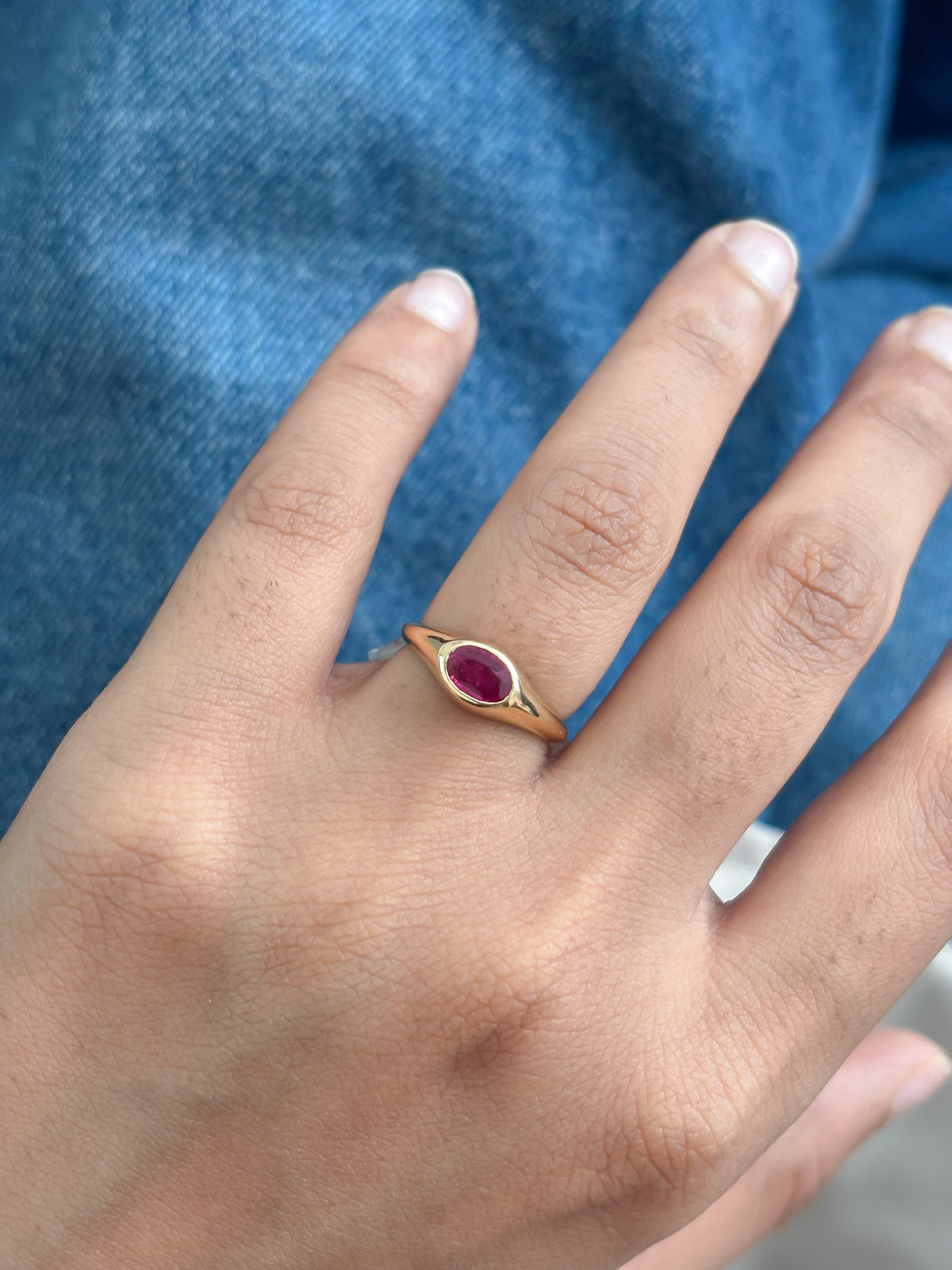 JPRG-4458/11076 Ruby Ring | 14K