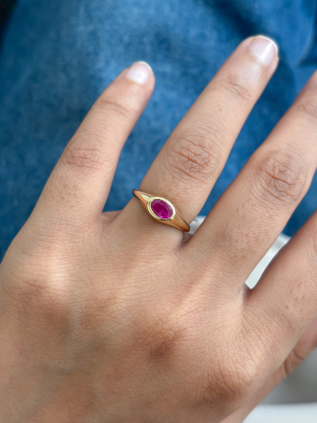 JPRG-4459/11077 Ruby Ring | 14K