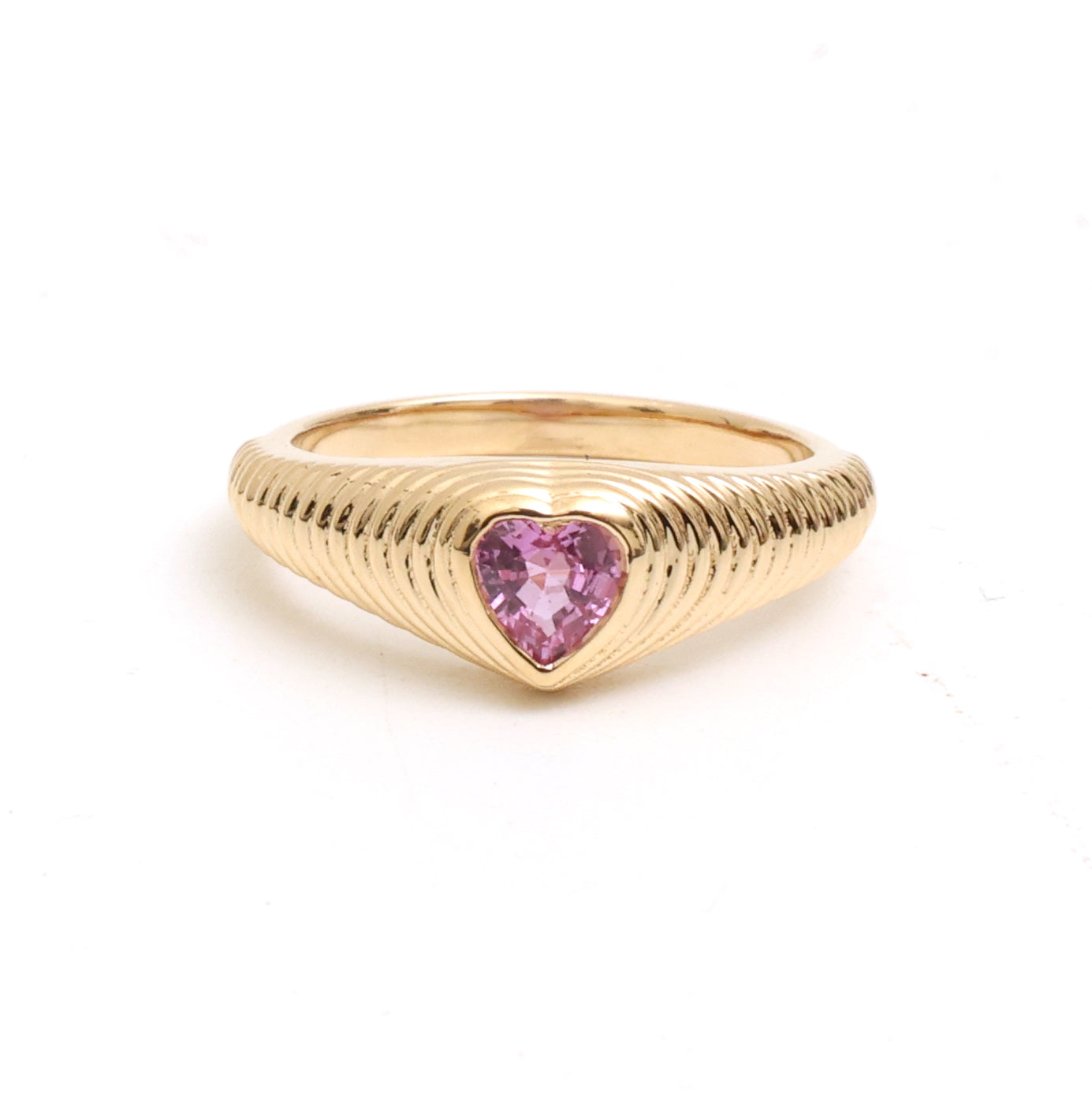 JPRG-4481/11129 Pink Sapphire Ring | 18K