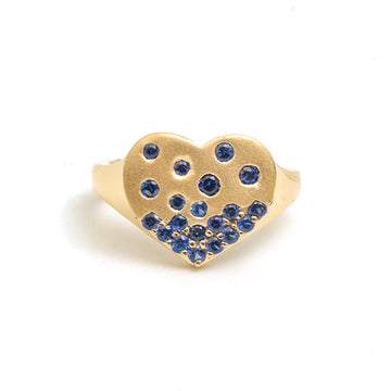 JPRG-4483/11131 Blue Sapphire Ring | 18K