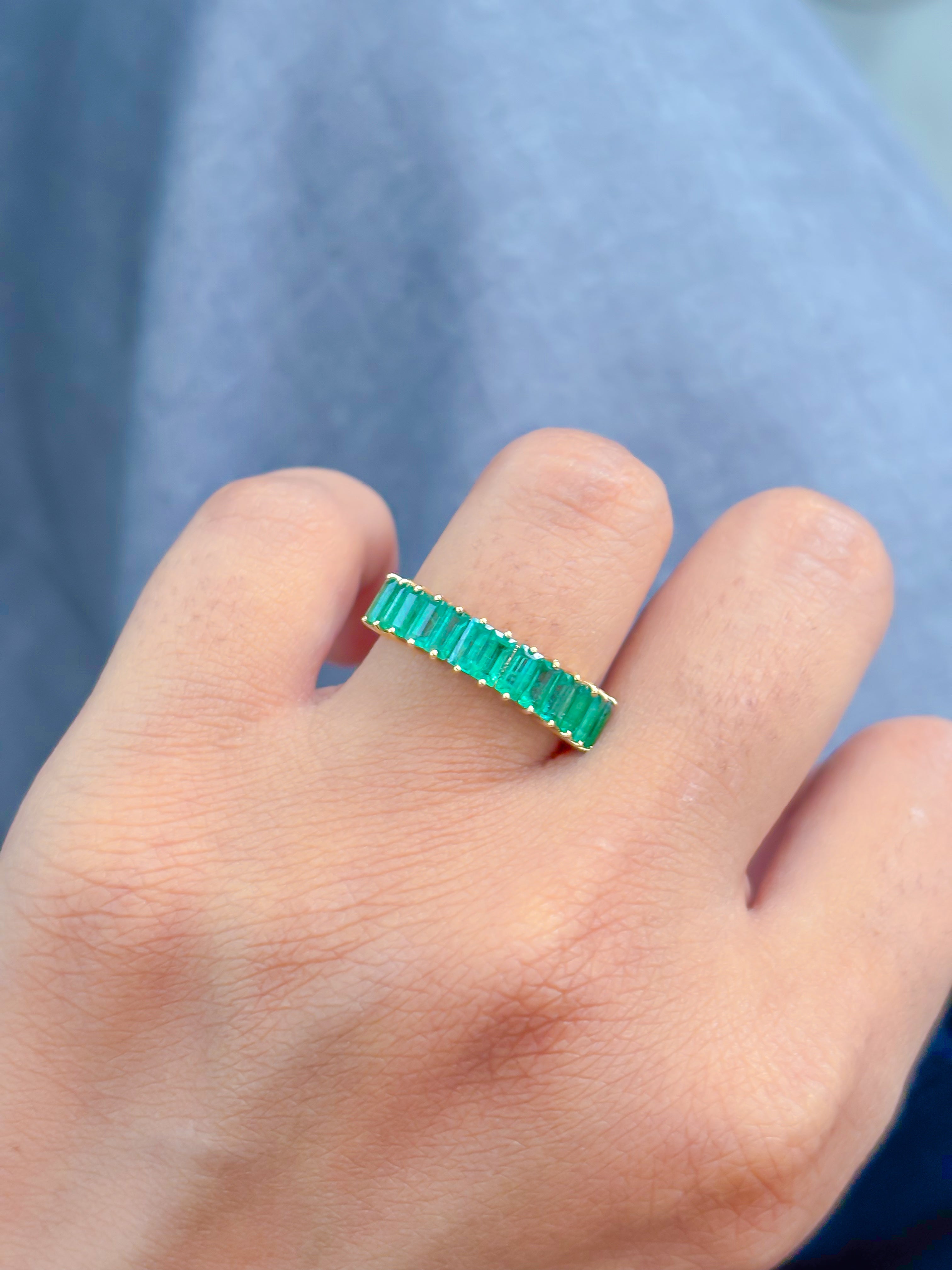 JPRG-4499/11166 Emerald Ring | 14K
