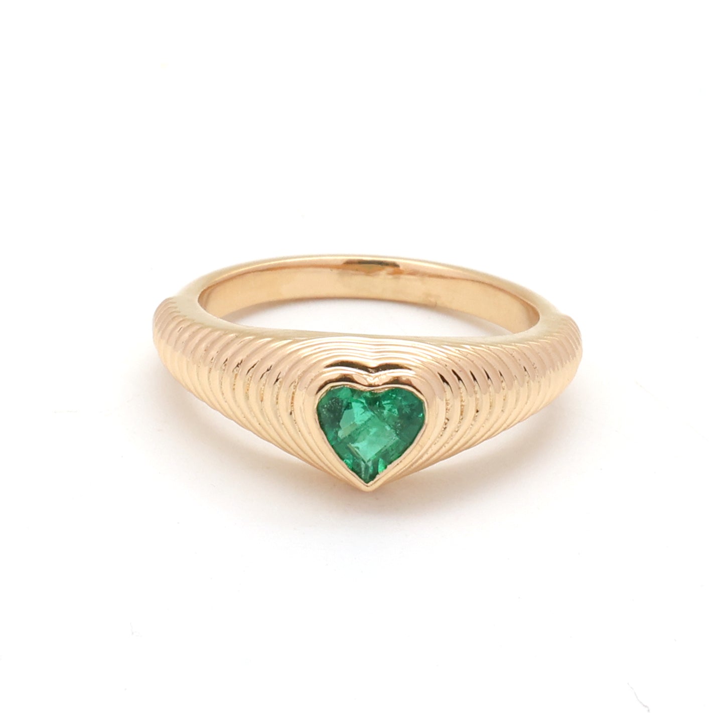 JPRG-4505/11172 Emerald Ring | 18K