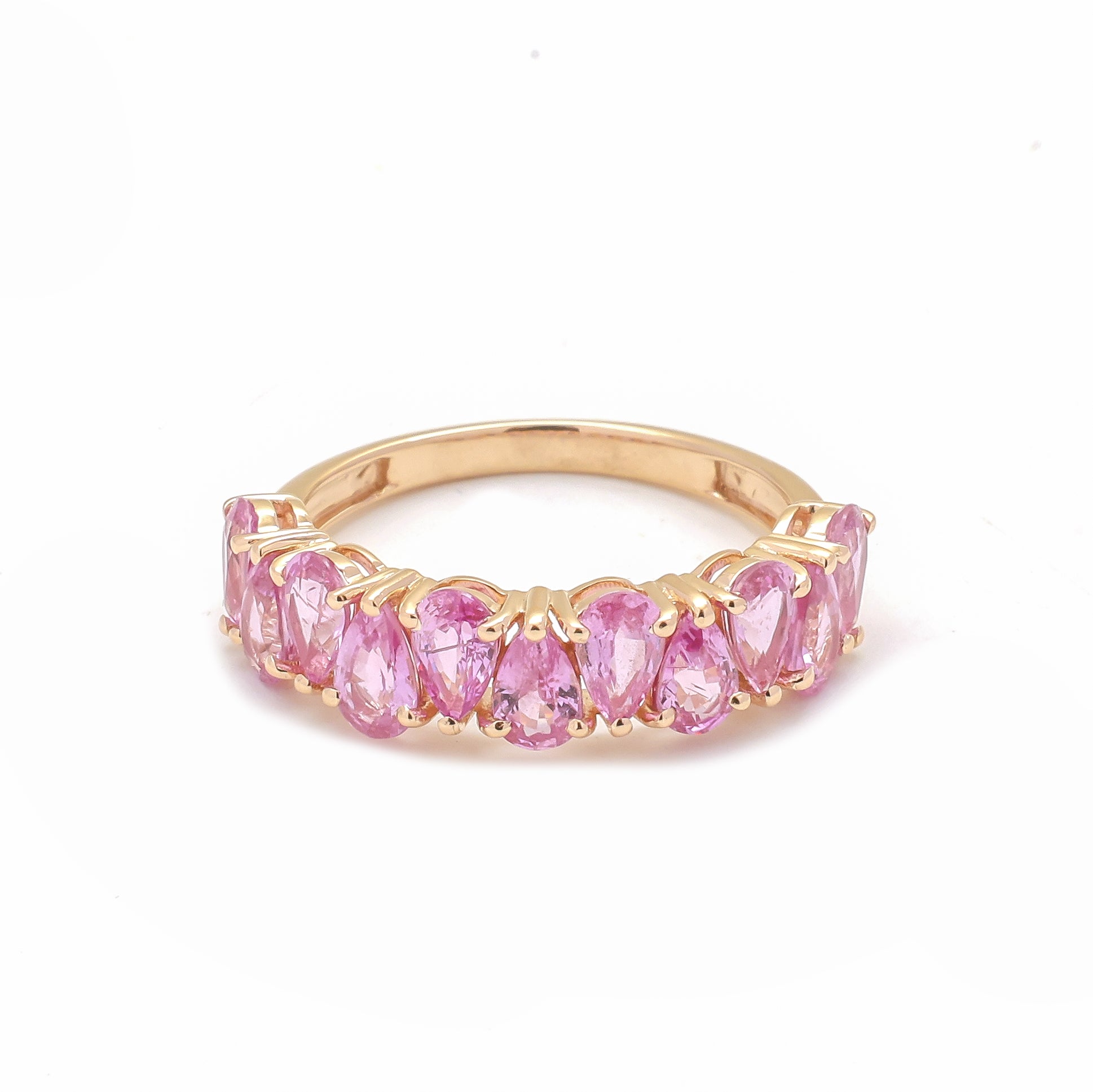 JPRG-4508/11175 Pink Sapphire Ring | 14K