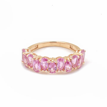 JPRG-4509/11176 Pink Sapphire Ring | 14K
