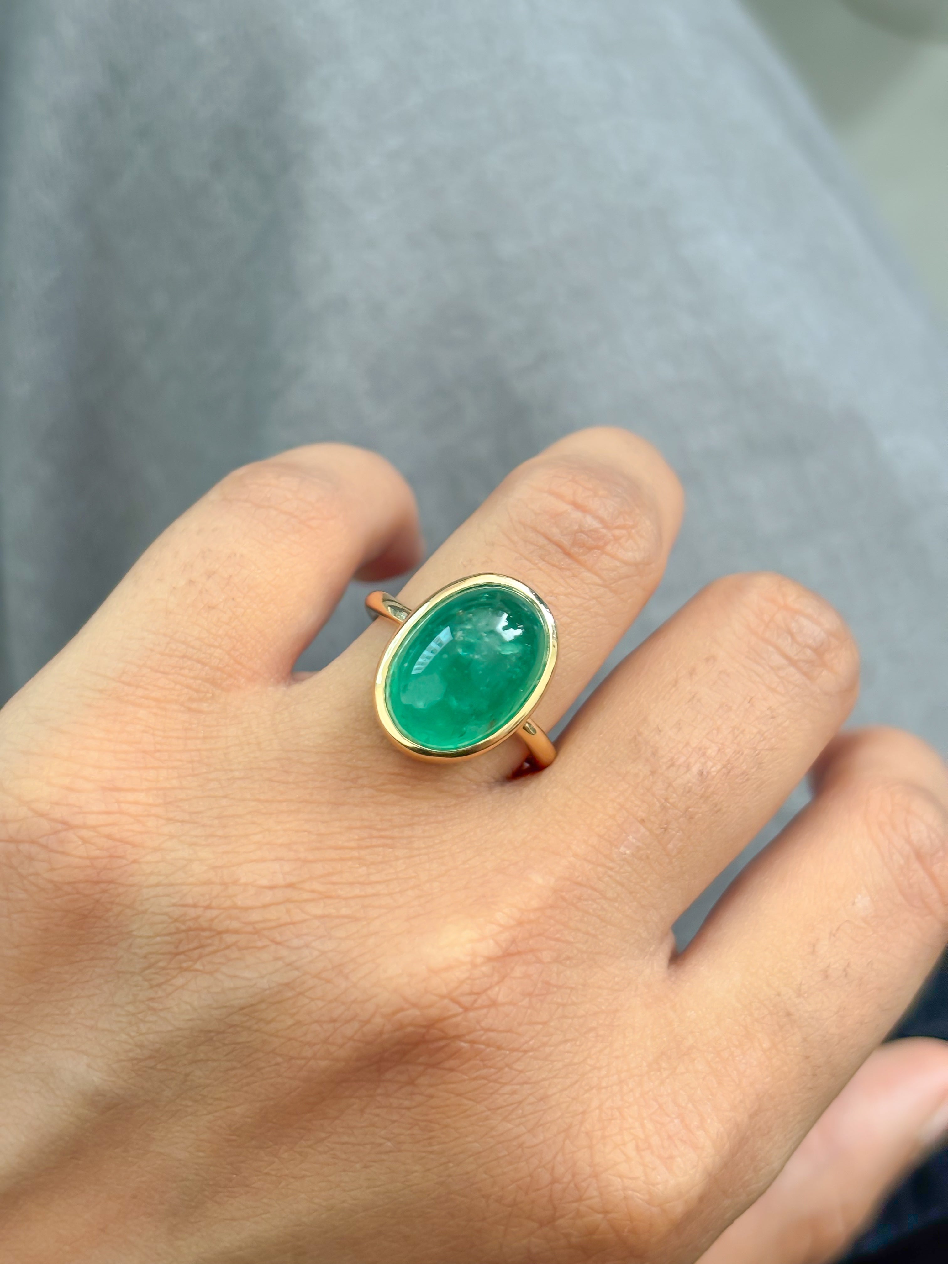 JPRG-4514/11181 Emerald Ring | 18K