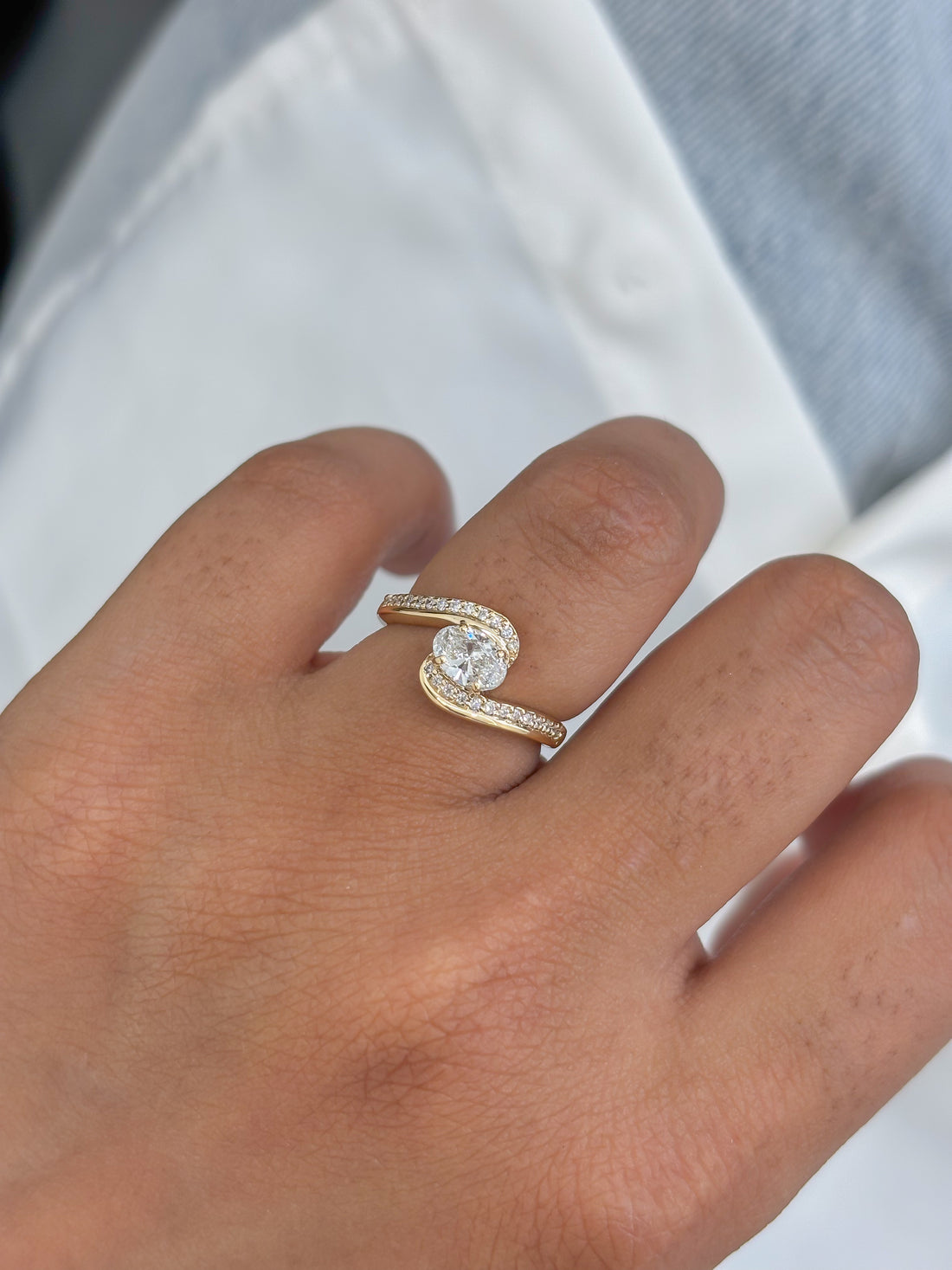 JPRG-4546/11234 Lab Grown Diamond Ring | 14K