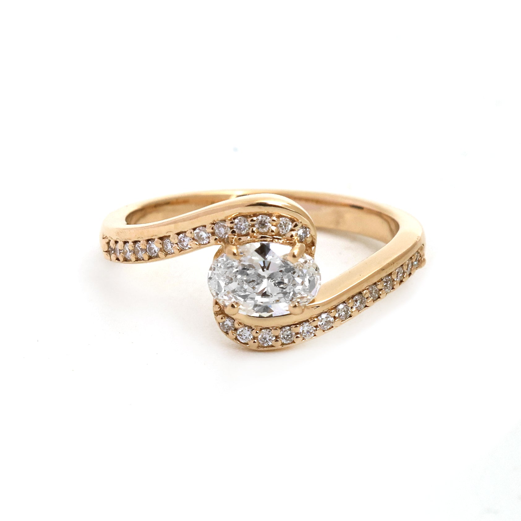 JPRG-4546/11234 Lab Grown Diamond Ring | 14K