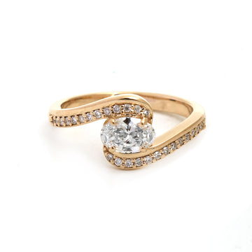 JPRG-4546/11234 Lab Grown Diamond Ring | 14K
