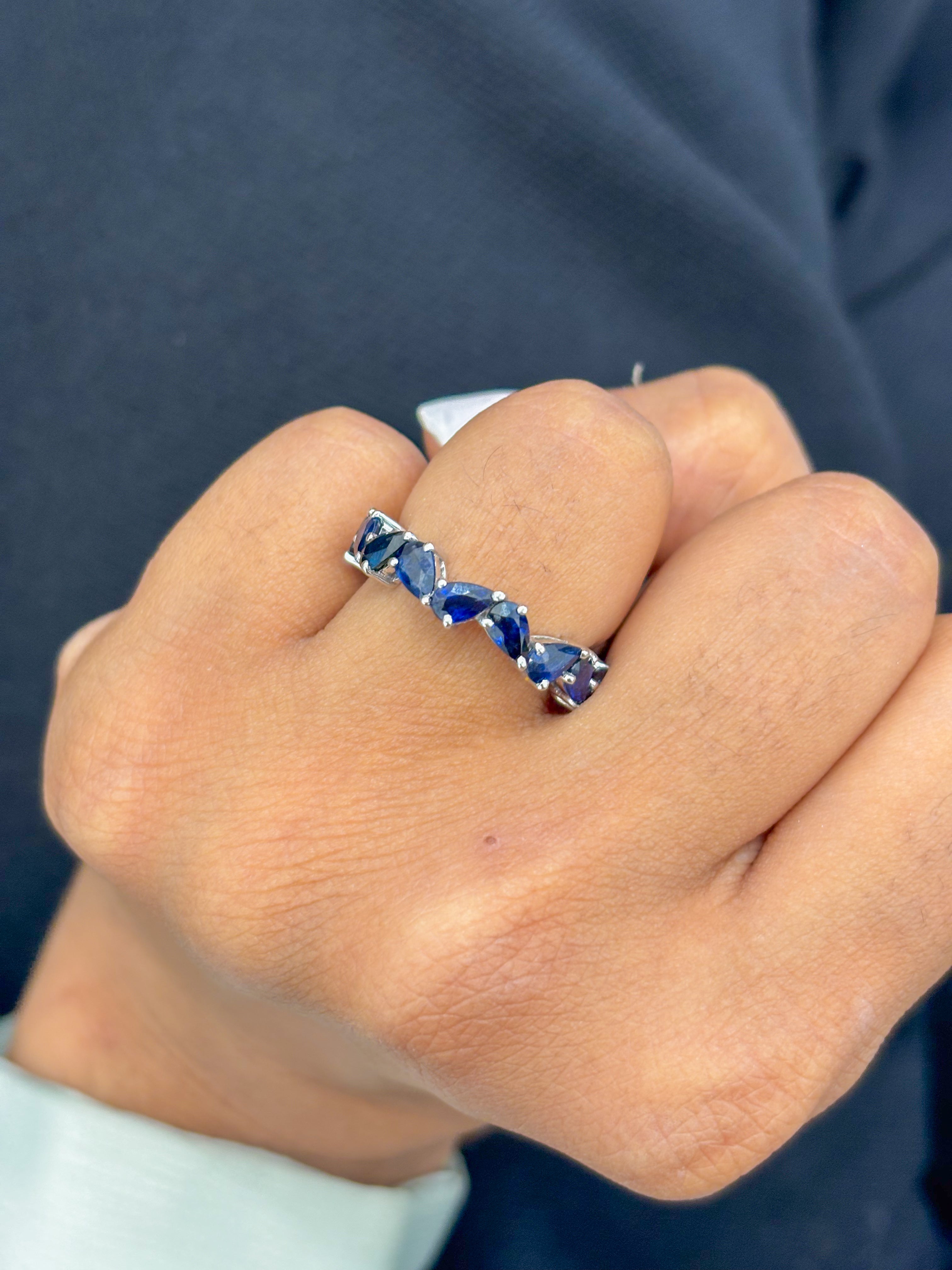JPRG-455/1372 Blue Sapphire Ring | 18K