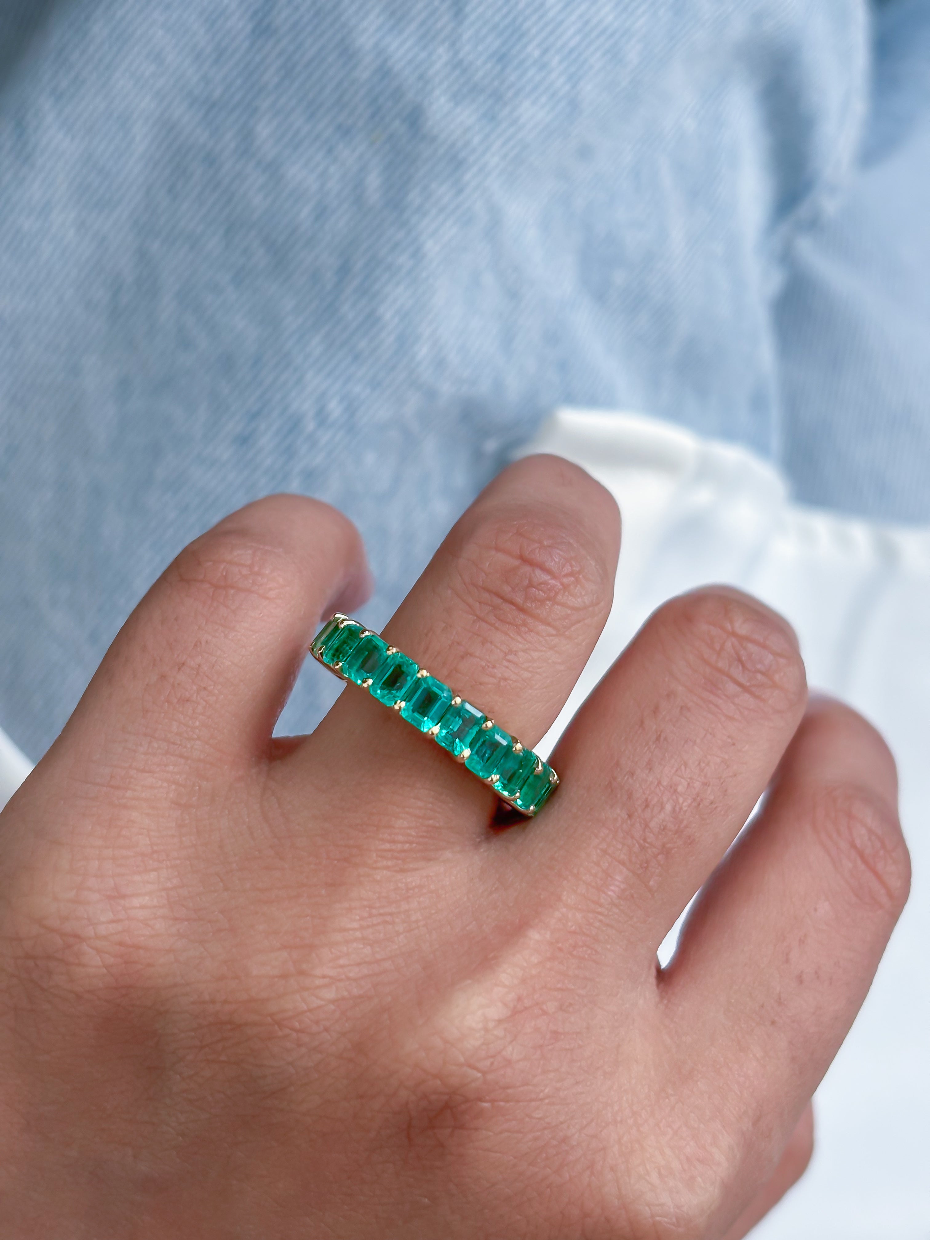 JPRG-4556/11253 Emerald Ring | 18K