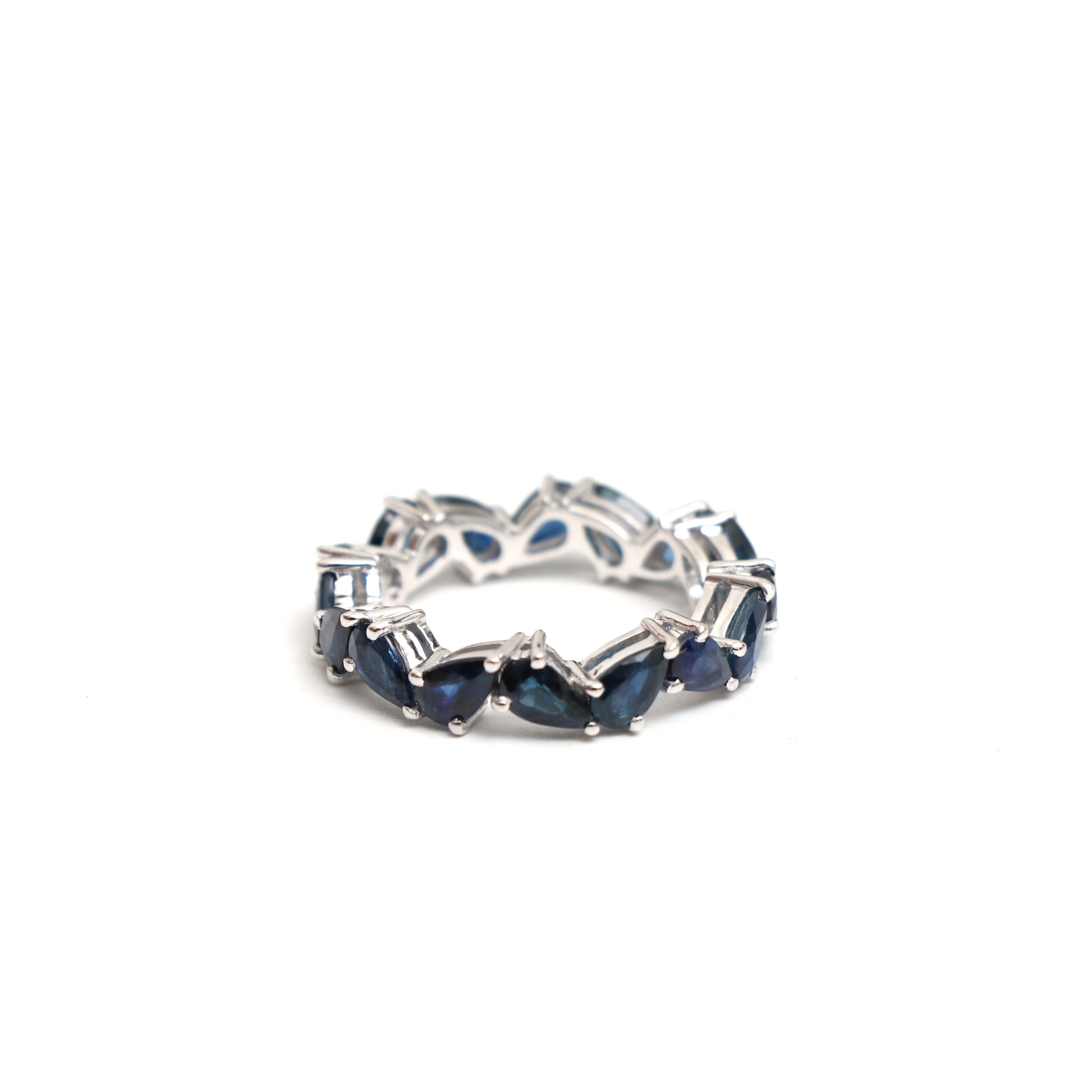 JPRG-455/1372 Blue Sapphire Ring | 18K