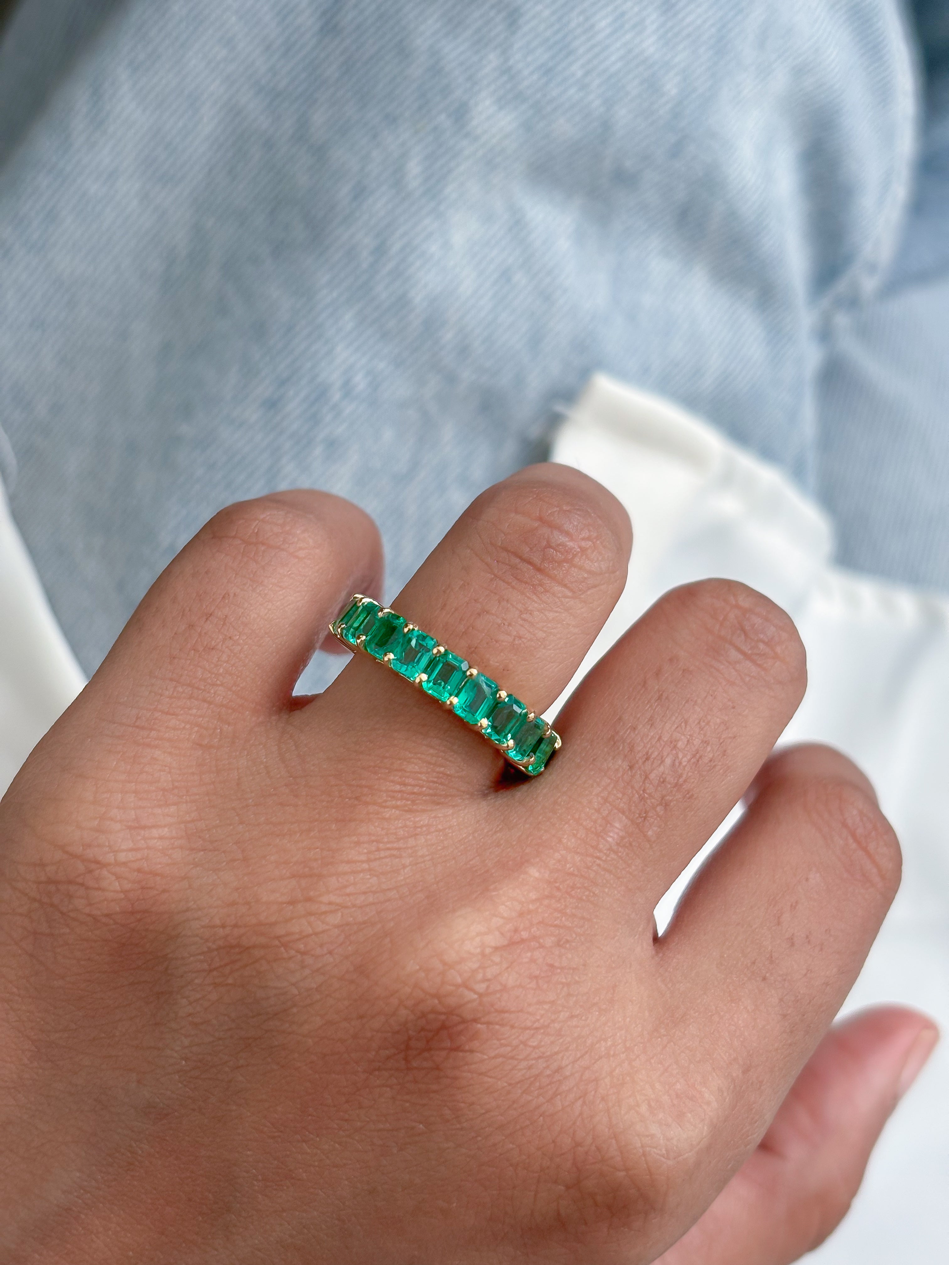 JPRG-4565/11262 Emerald Ring | 18K
