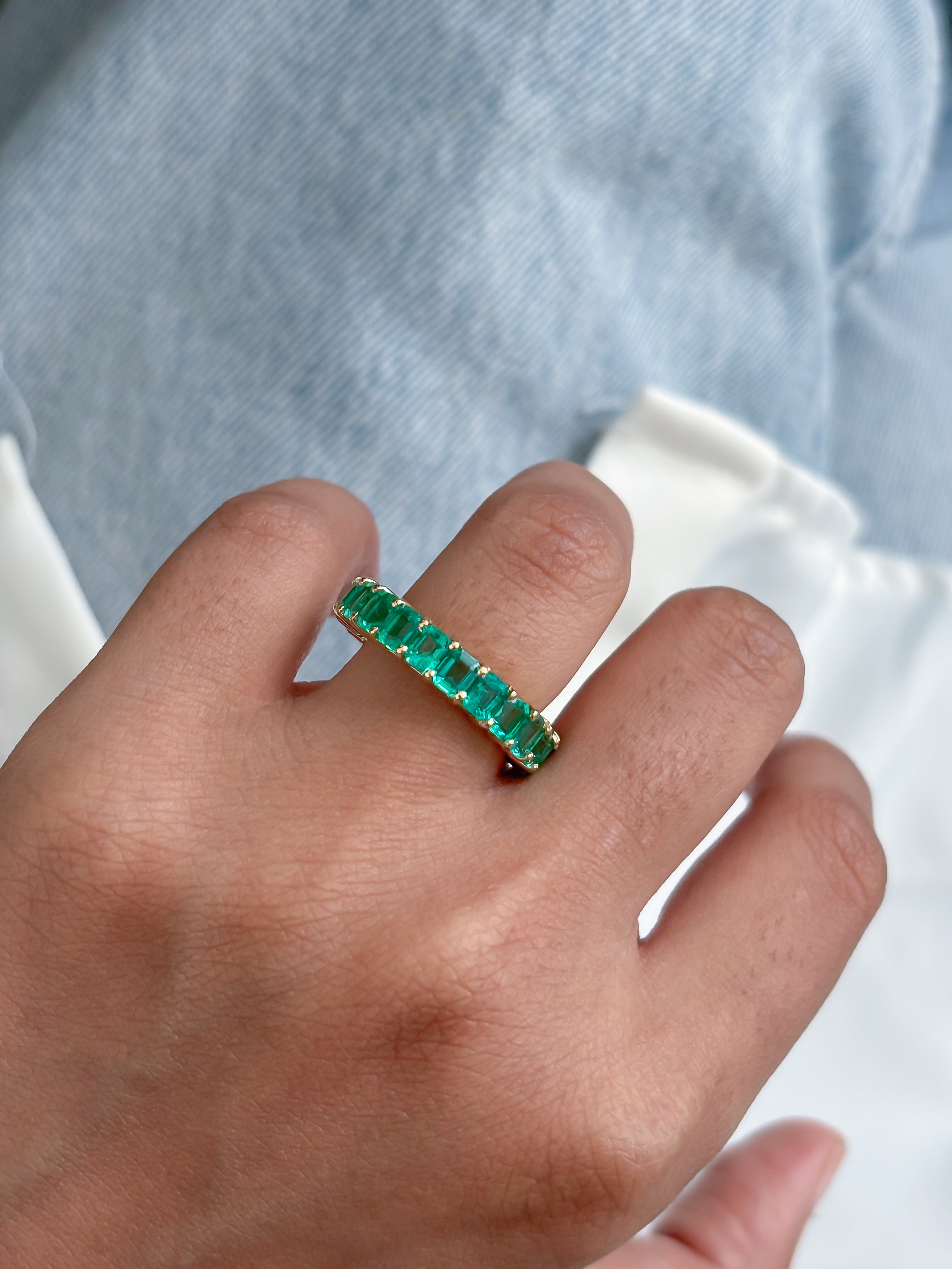 JPRG-4566/11263 Emerald Ring | 18K