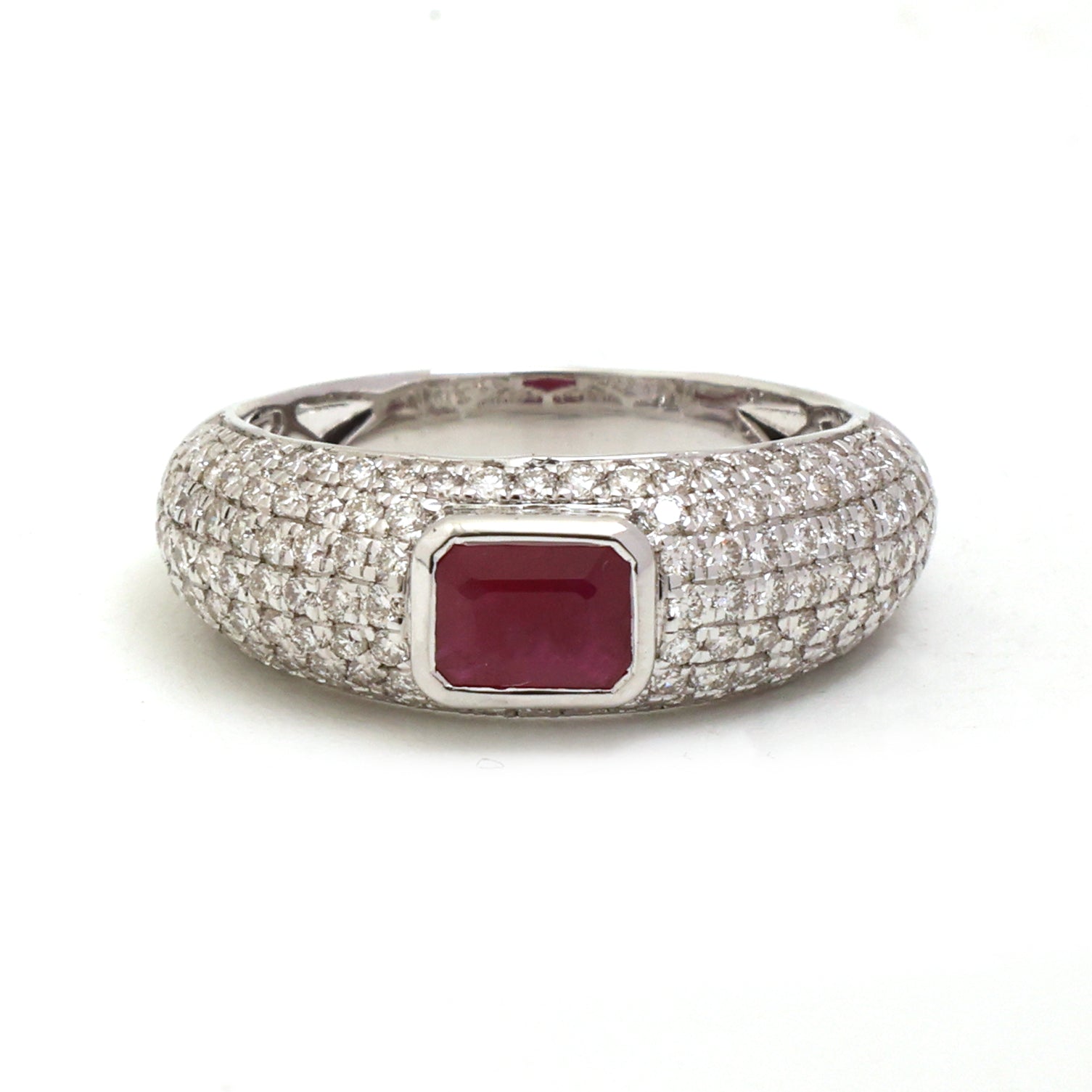 JPRG-4579/11306 Ruby Diamond Ring | 18K