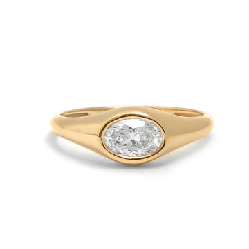 JPRG-4583/11310 Lab Grown Diamond Ring | 14K