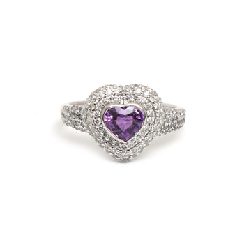 JPRG-460/1447 Pink Sapphire Ring | 18K