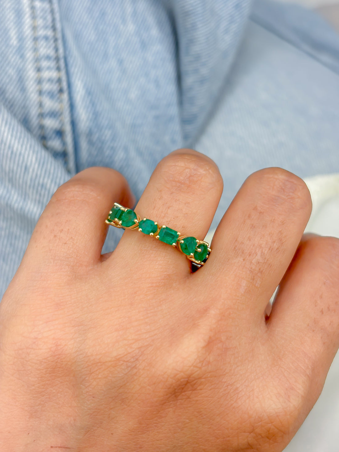 JPRG-4648/11421 Emerald Ring | 18K