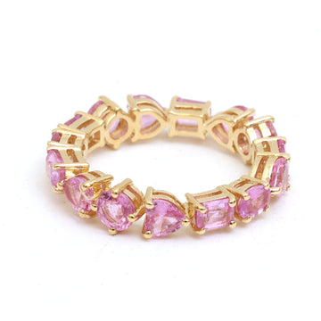 JPRG-4654/11431 Pink Sapphire Ring | 18K