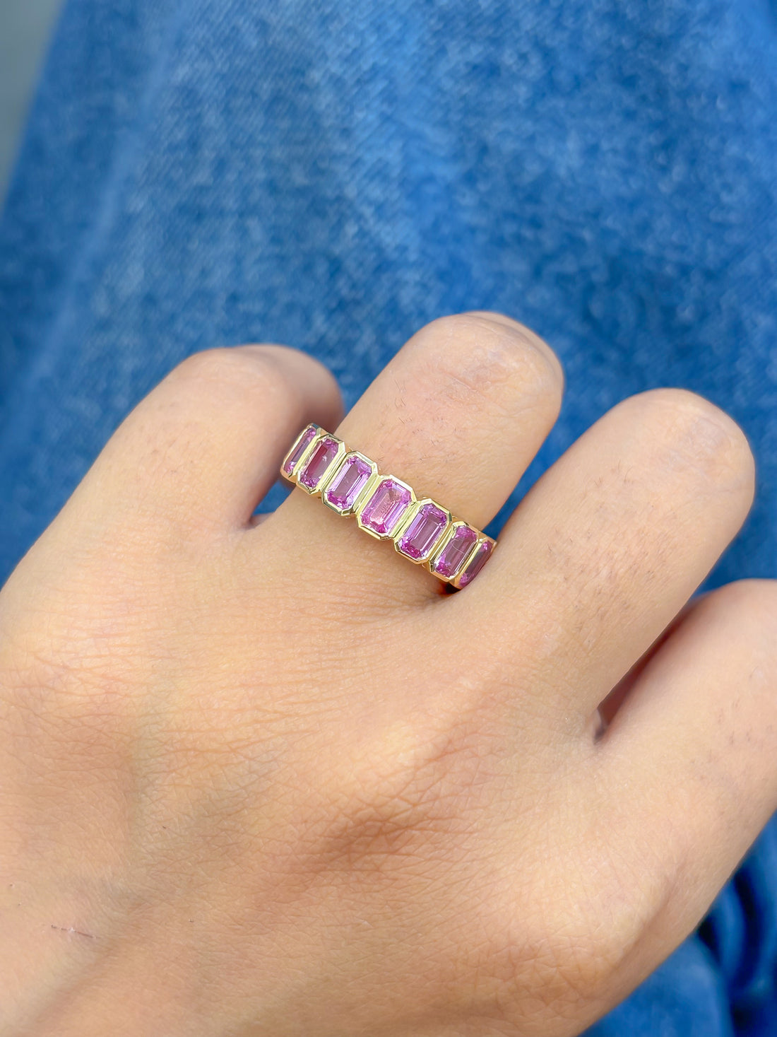 JPRG-4662/11443 Pink Sapphire Ring | 18K