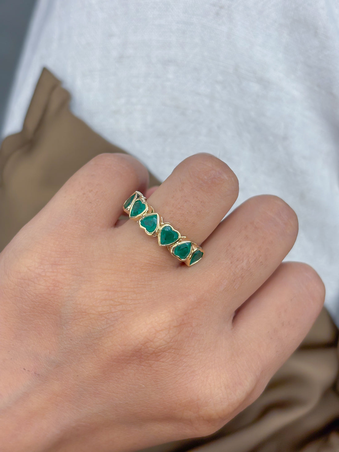 JPRG-4673/11488 Emerald Ring | 14K