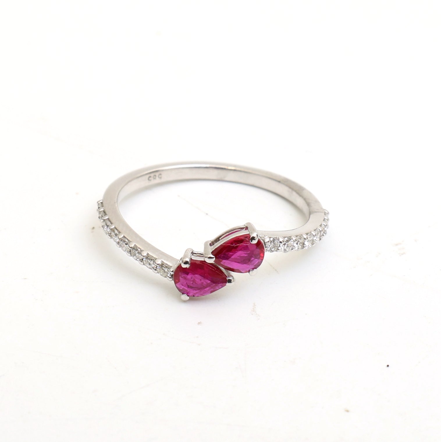 JPRG-4677/11513 Ruby Diamond Ring | 14K