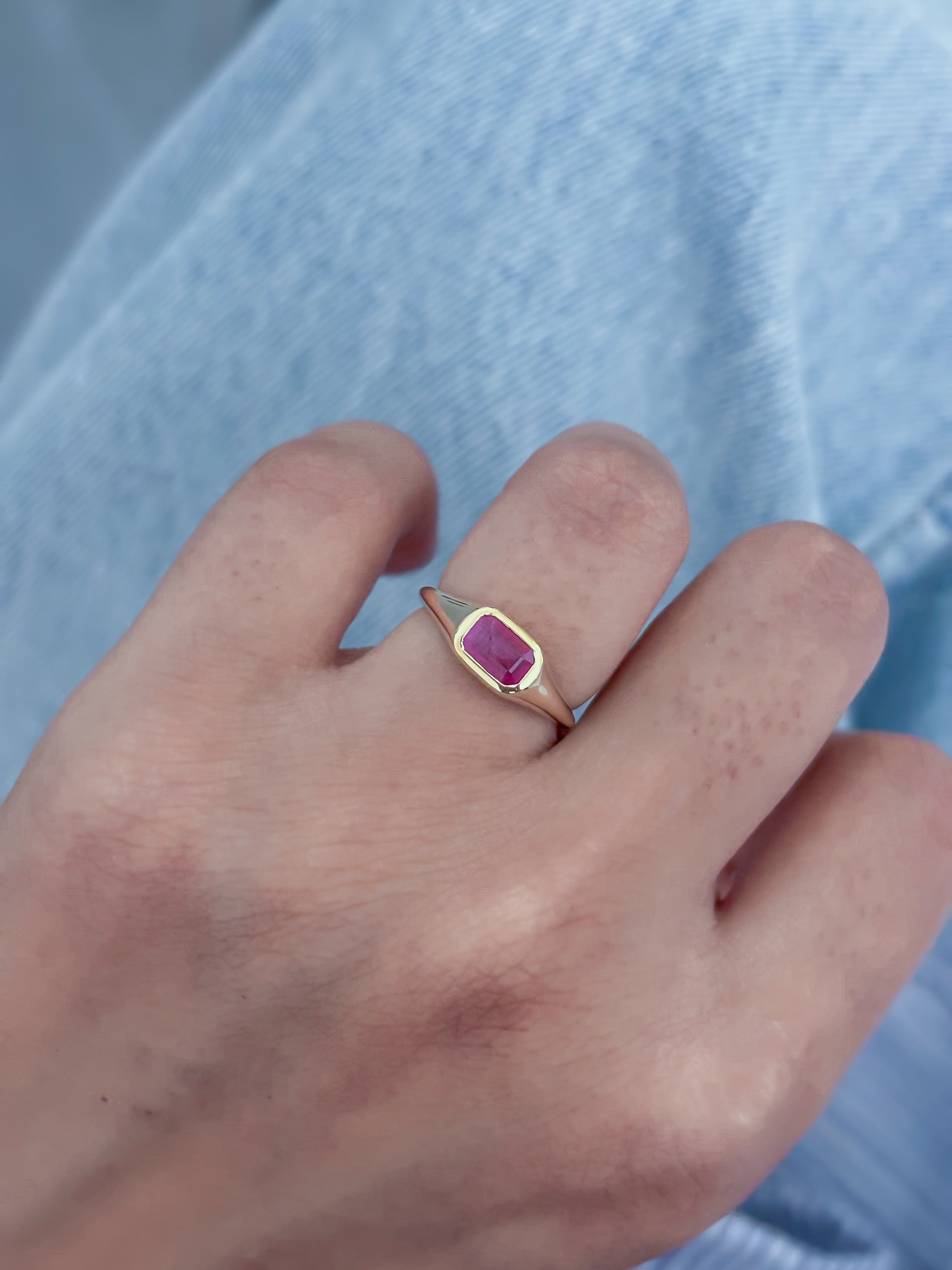 JPRG-4684/11522 Ruby Ring | 14K