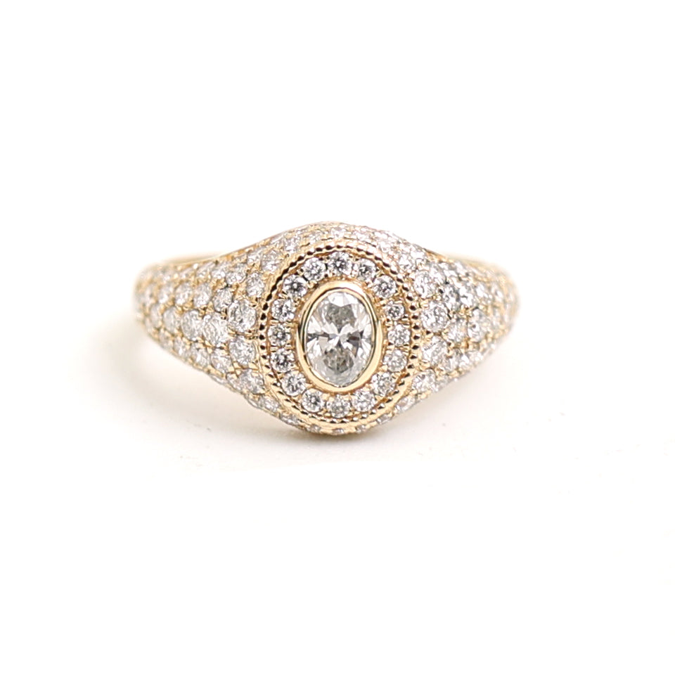JPRG-4694/11532 Diamond Ring | 18K
