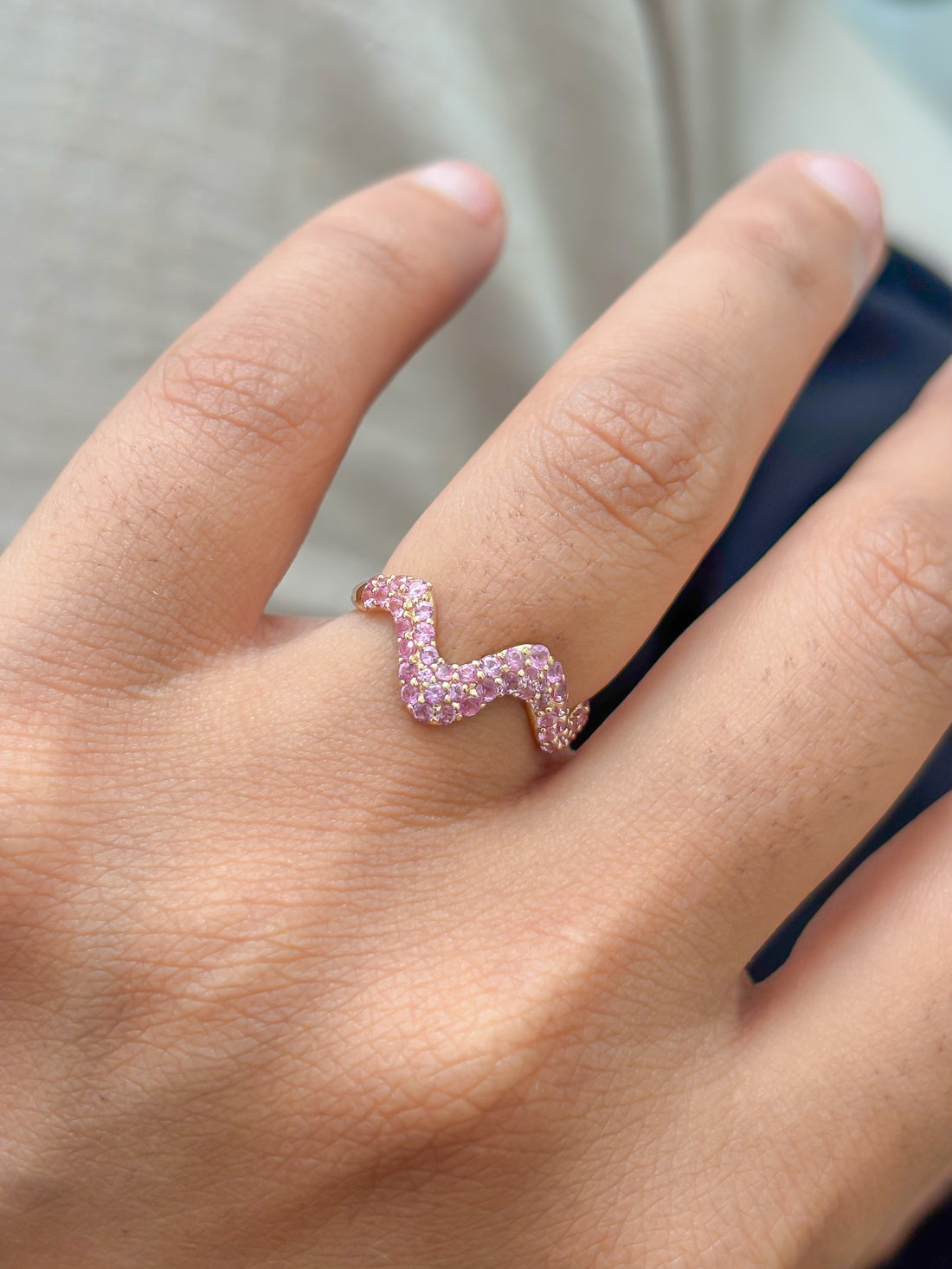 JPRG-4721/11561 Pink Sapphire Ring | 18K
