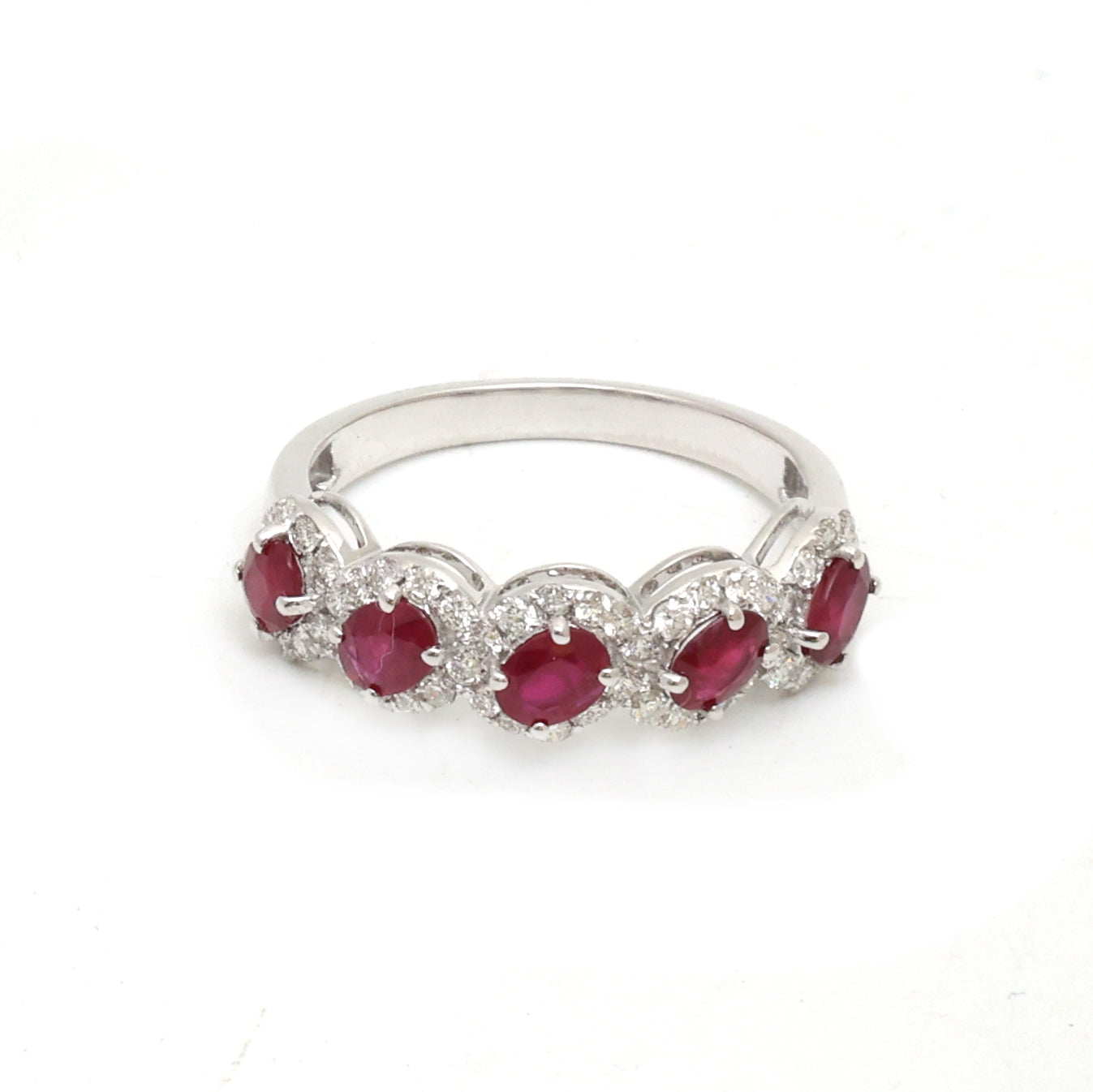 JPRG-4723/11563 Ruby Diamond Ring | 18K