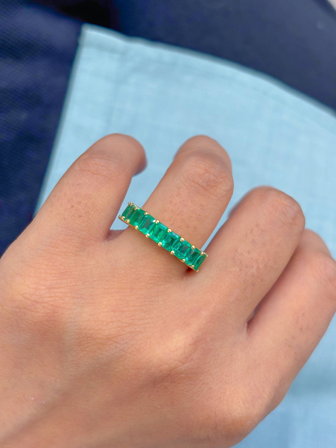 JPRG-4734/11620 Emerald Ring | 18K
