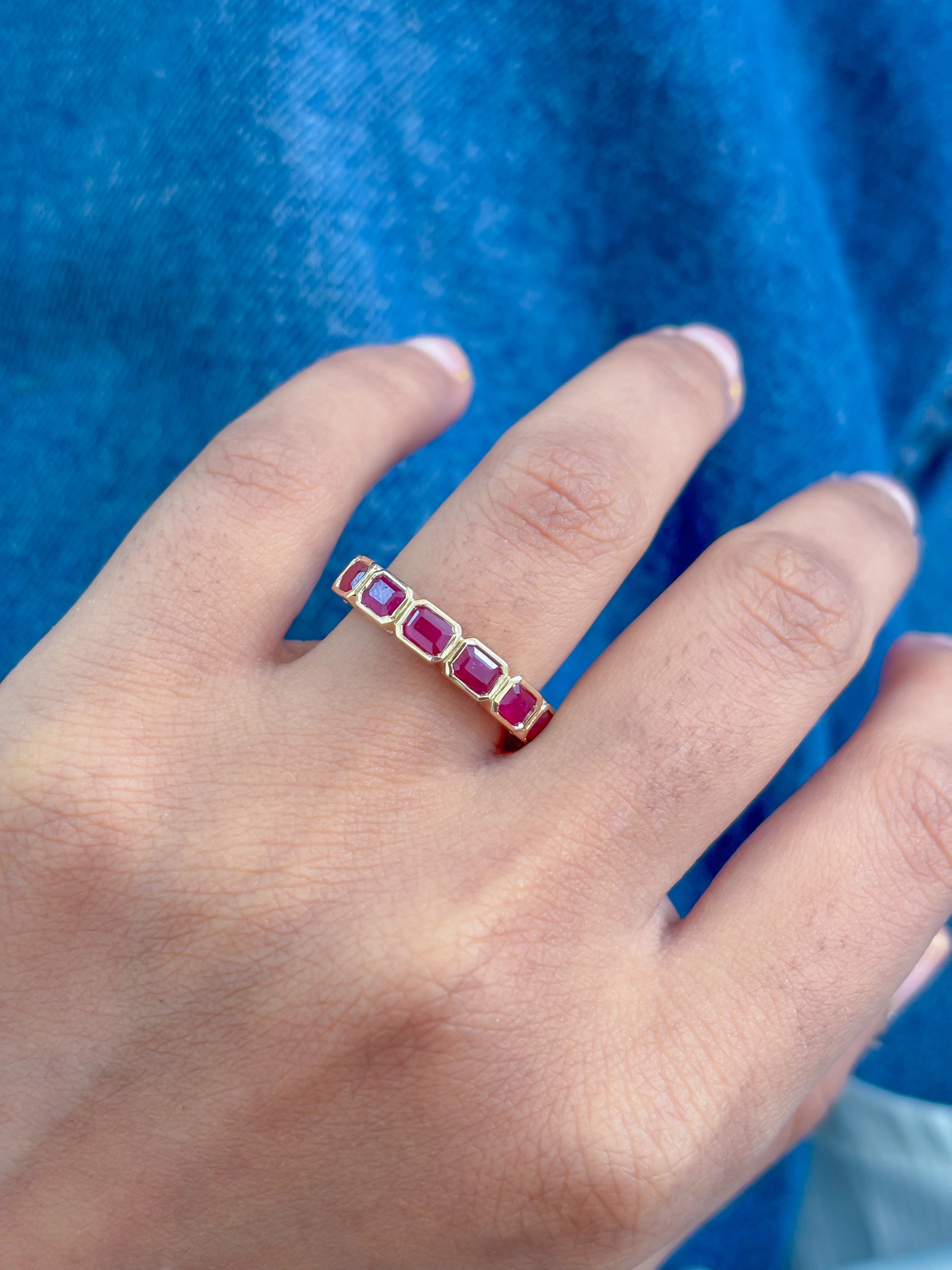 JPRG-4749/11656 Ruby Ring | 14K