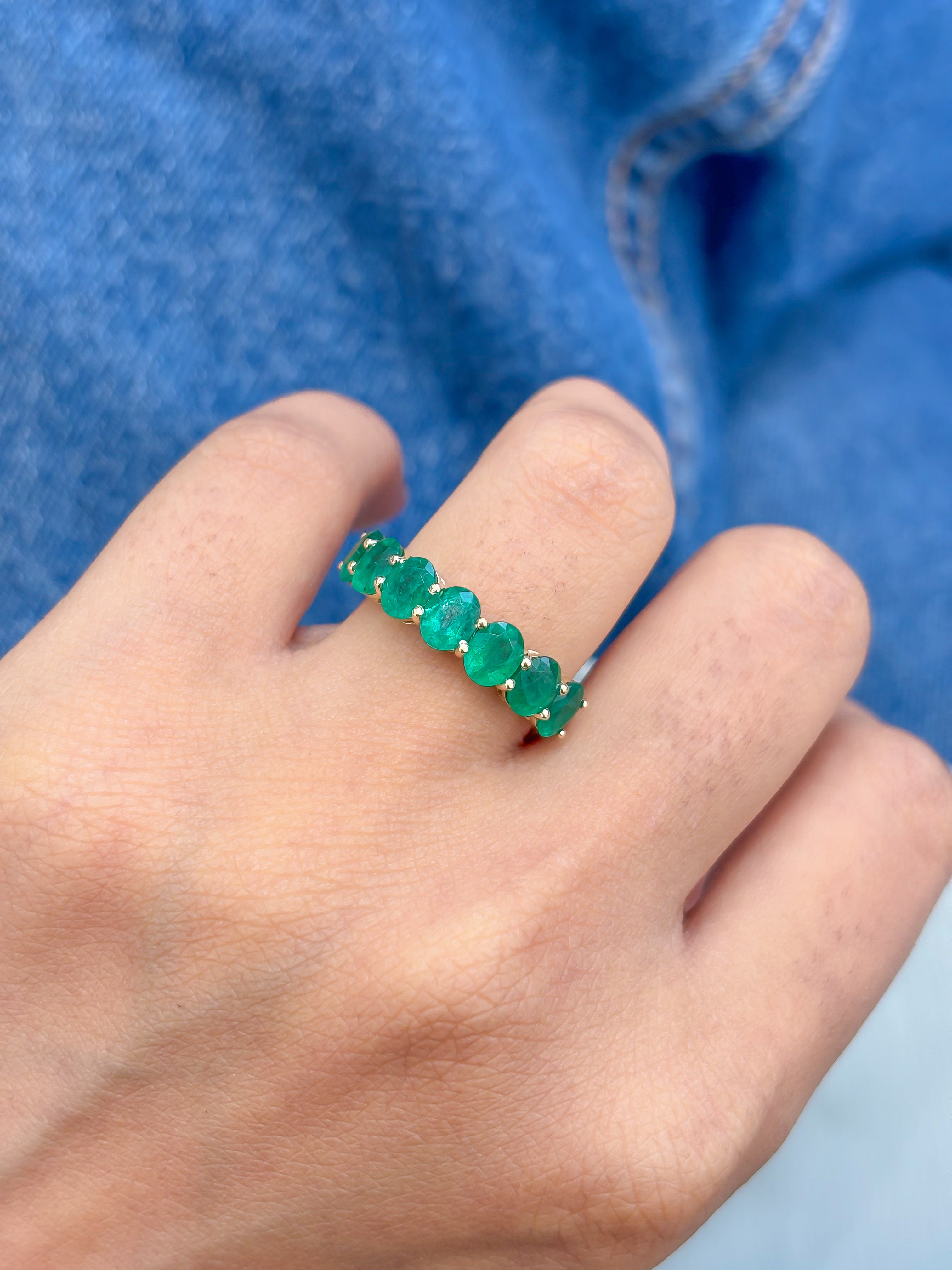 JPRG-4754/11661 Emerald Ring | 14K