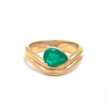 JPRG-4780/11688 Emerald Ring | 18K