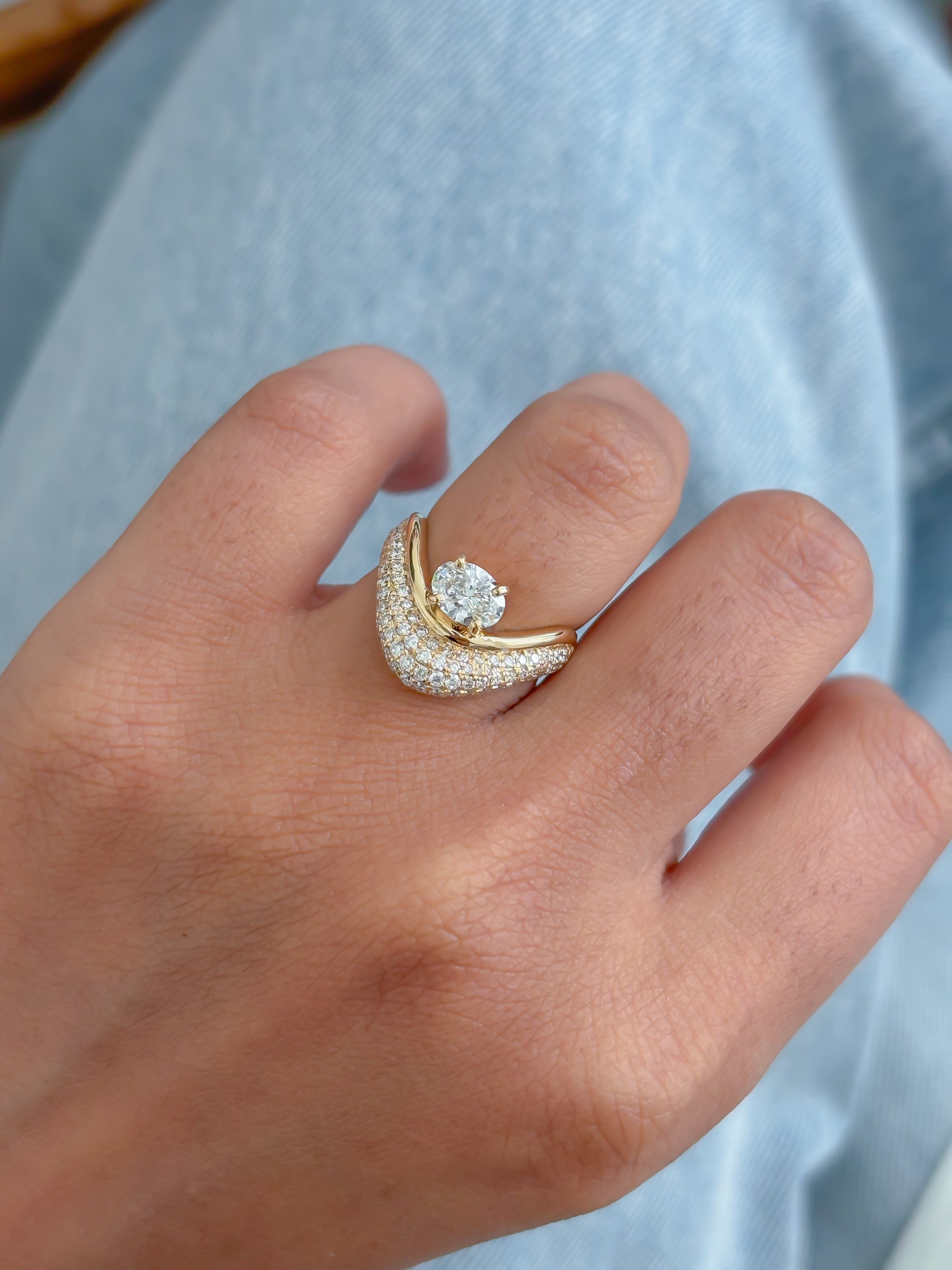 JPRG-4781/11689 Diamond Ring | 18K