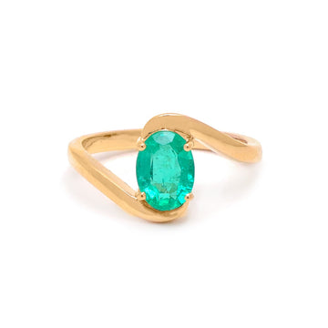 JPRG-4790/11698 Emerald Ring | 18K
