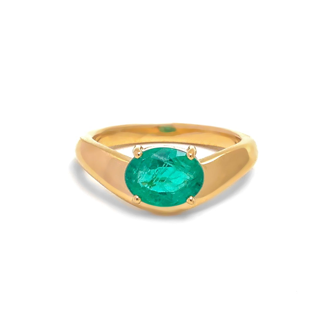 JPRG-4793/11701 Emerald Ring | 18K