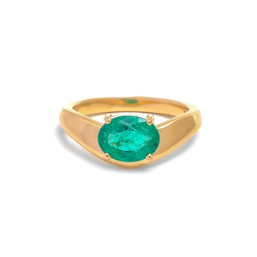 JPRG-4793/11701 Emerald Ring | 18K