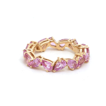 JPRG-4801/11724 Pink Sapphire Ring | 14K