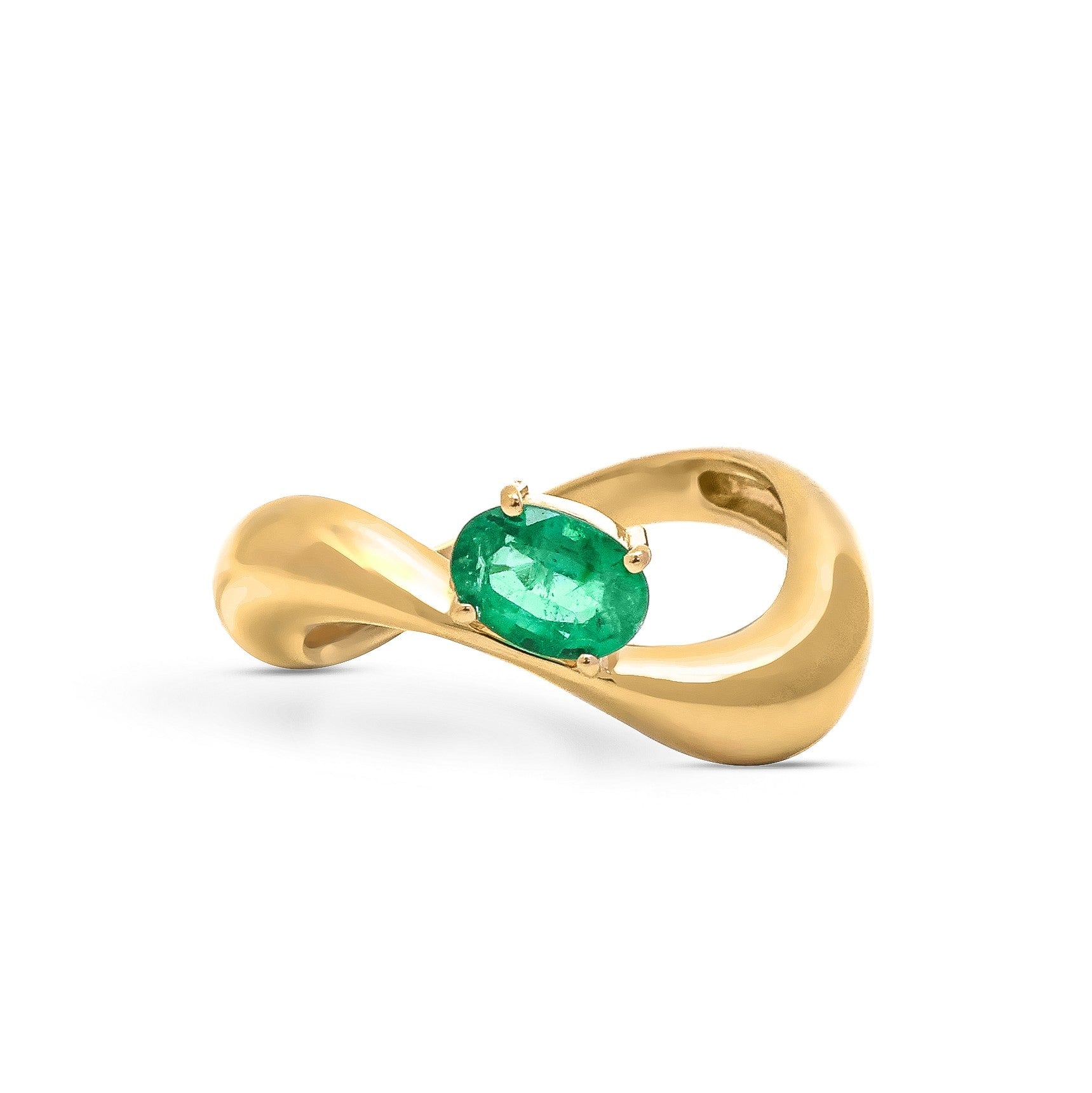 JPRG-4805/11728 Emerald Ring | 18K