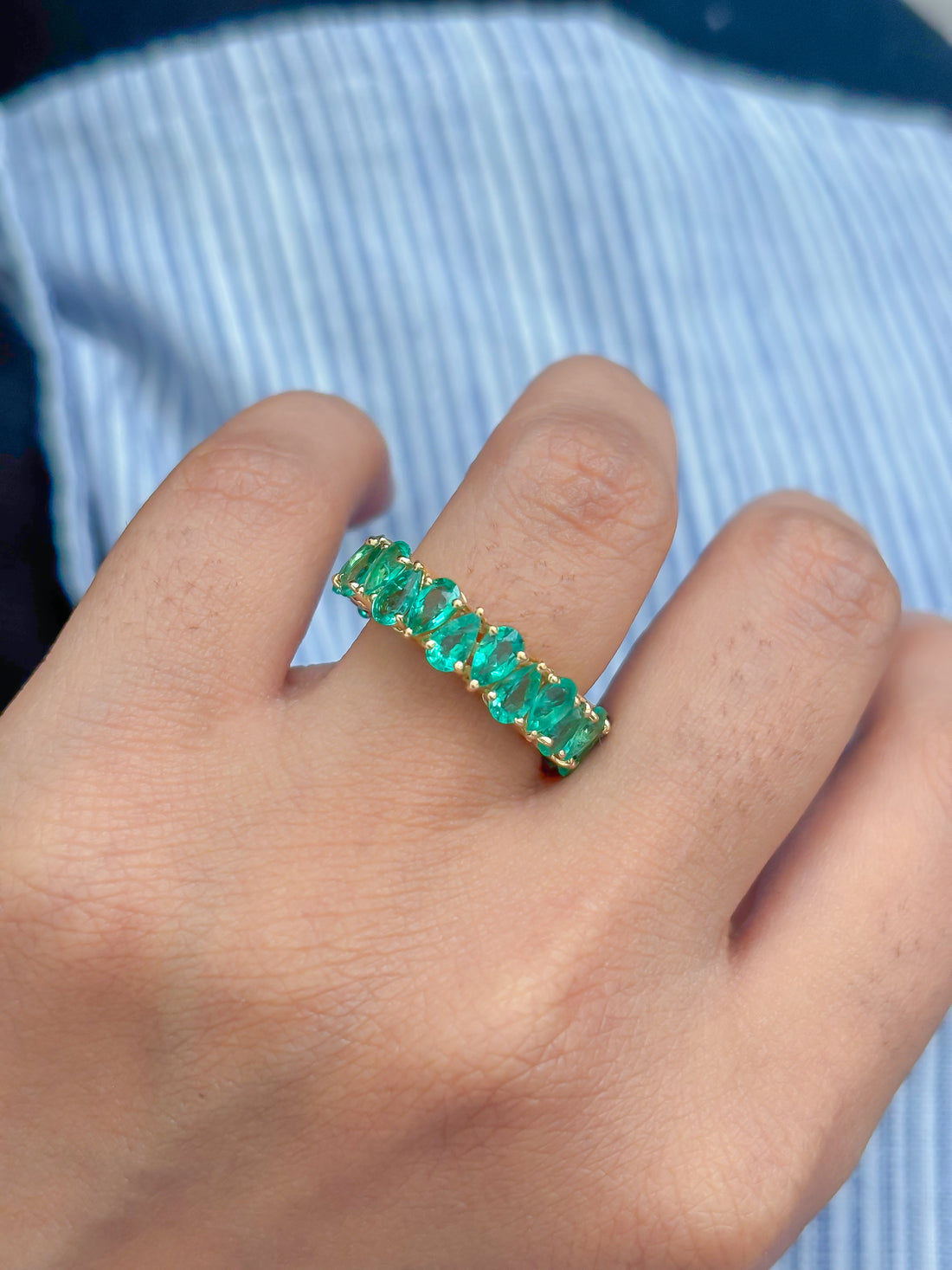 JPRG-4809/11732 Emerald Ring | 18K