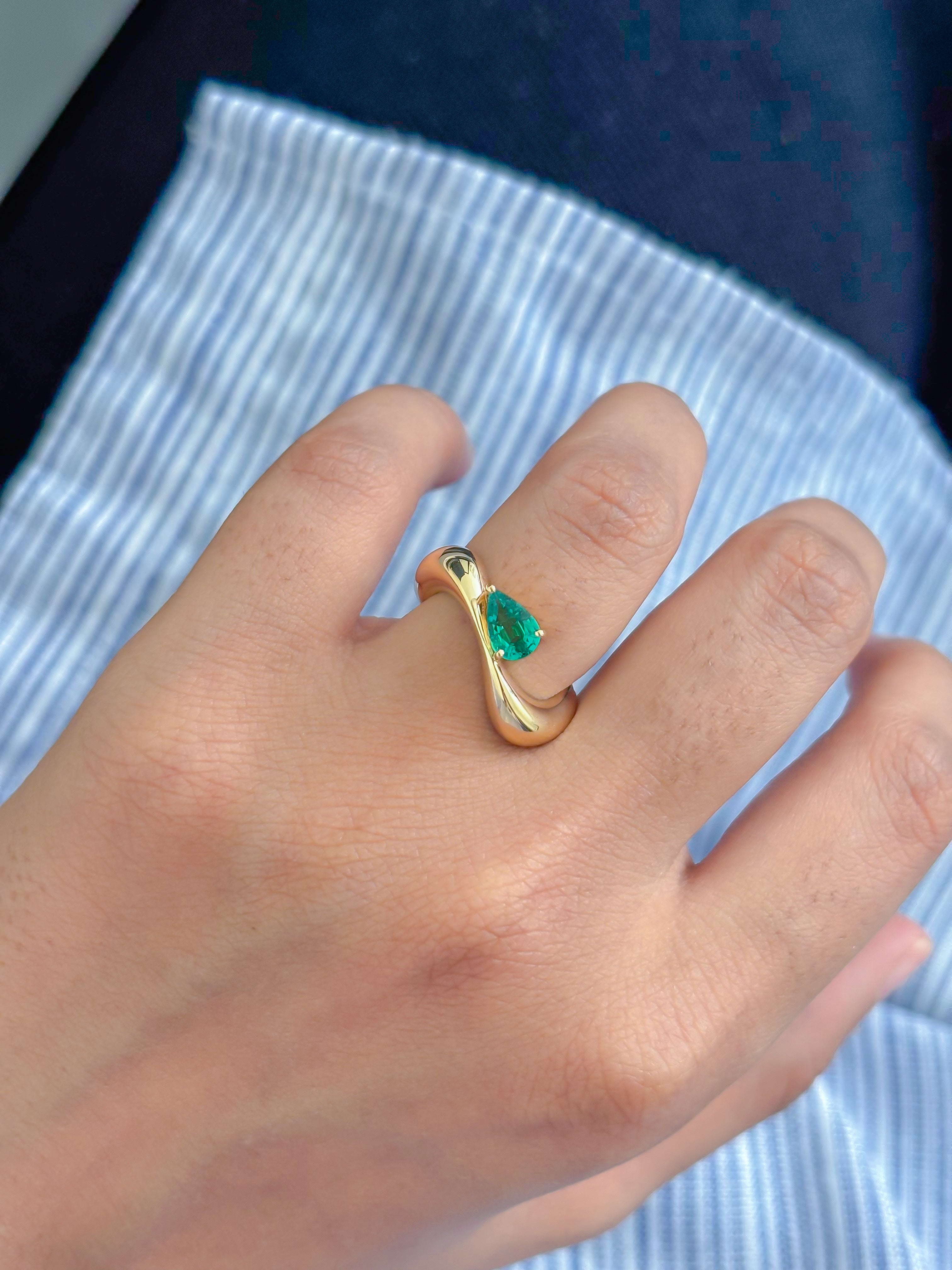 JPRG-4814/11737 Emerald Ring | 18K