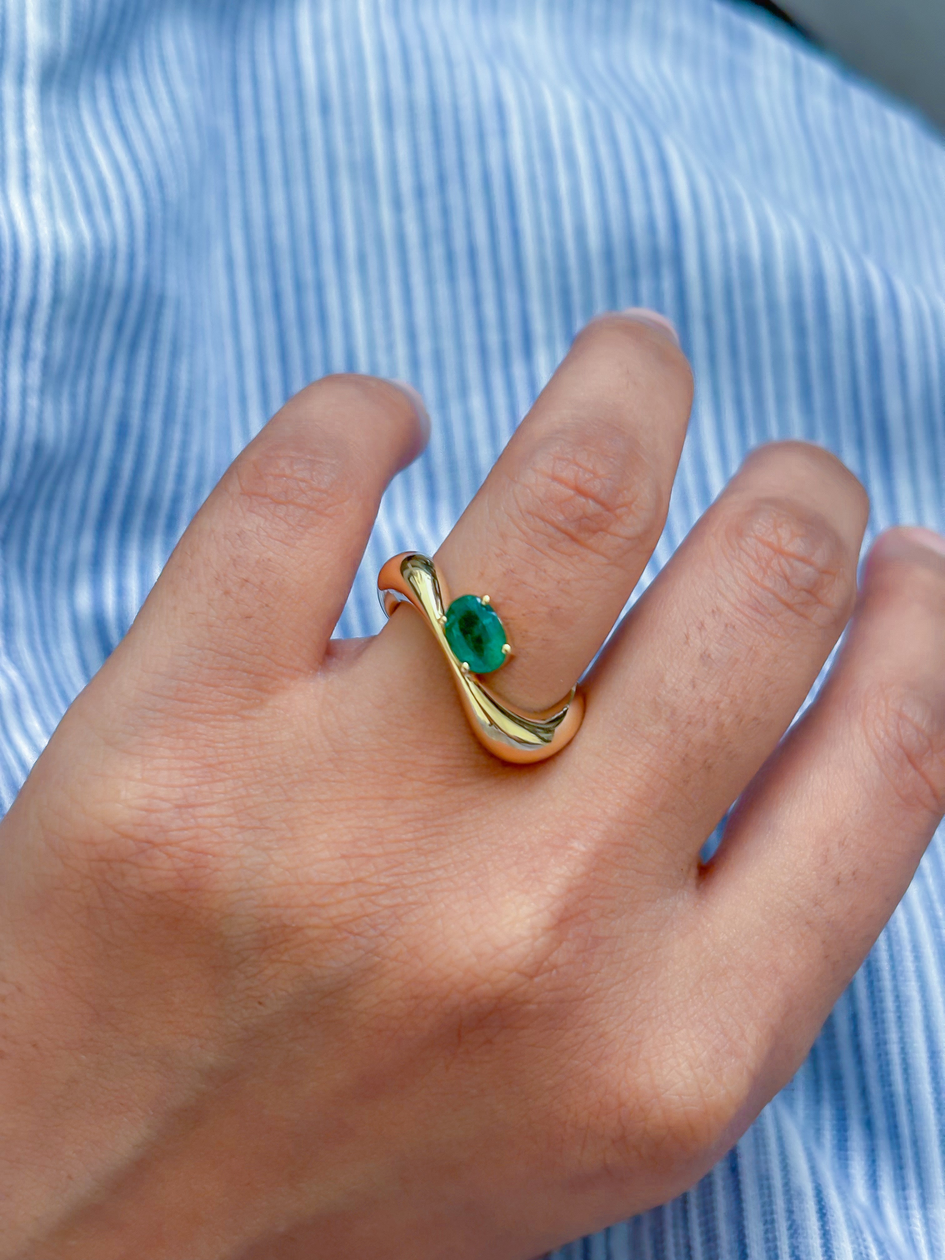 JPRG-4819/11742 Emerald Ring | 18K