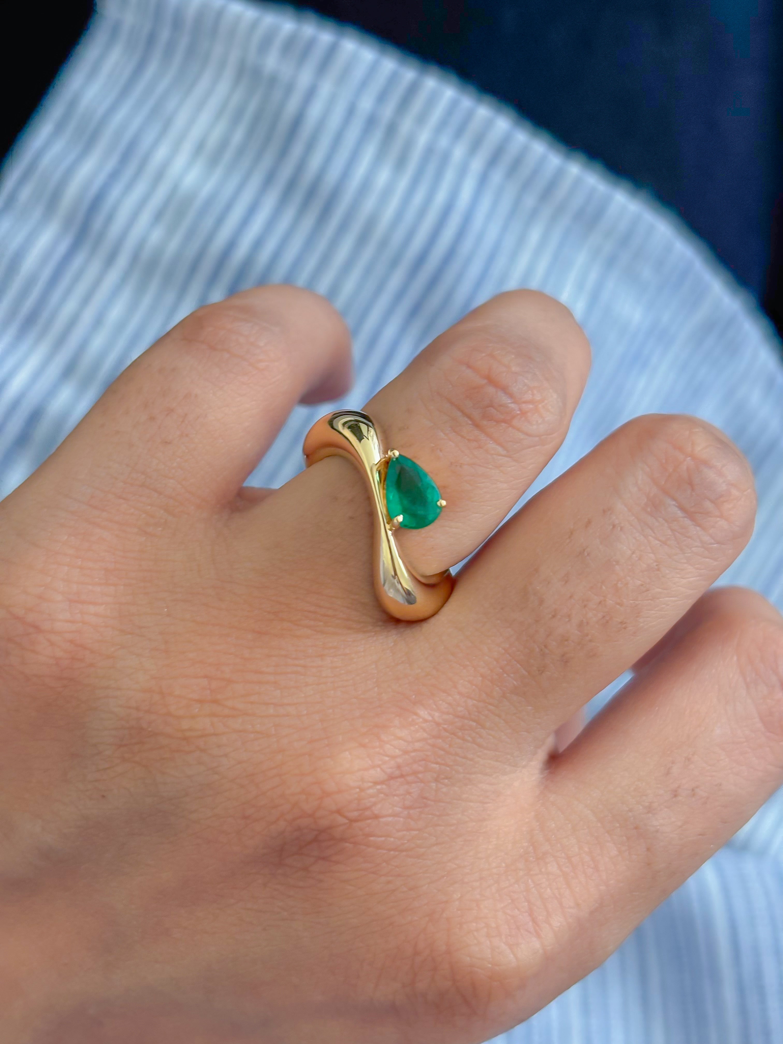 JPRG-4820/11743 Emerald Ring | 18K
