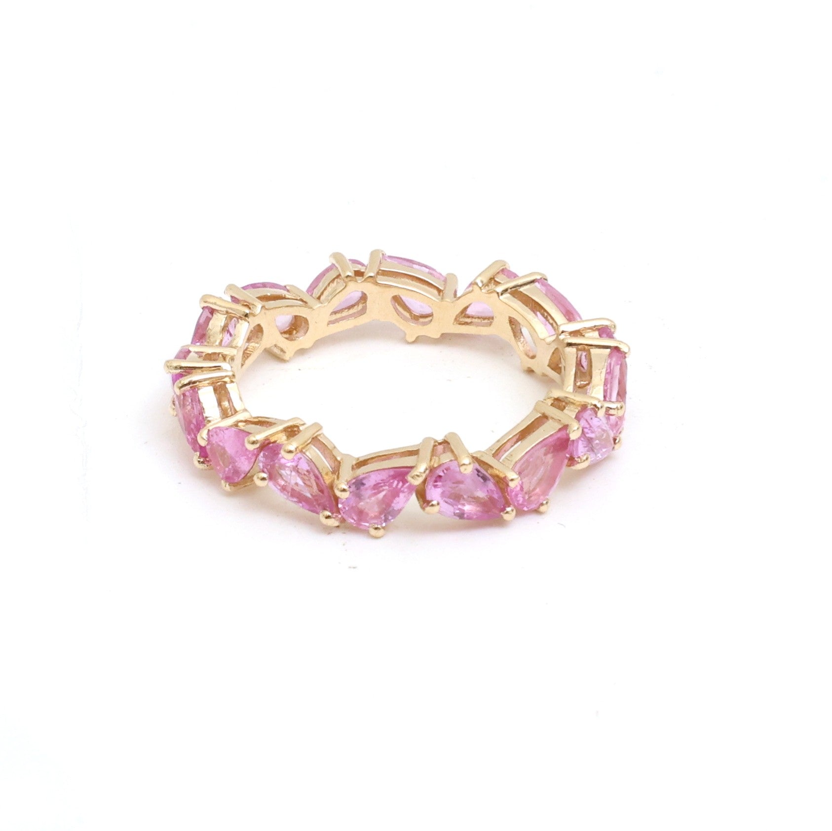 JPRG-4821/11775 Pink Sapphire Ring | 14K