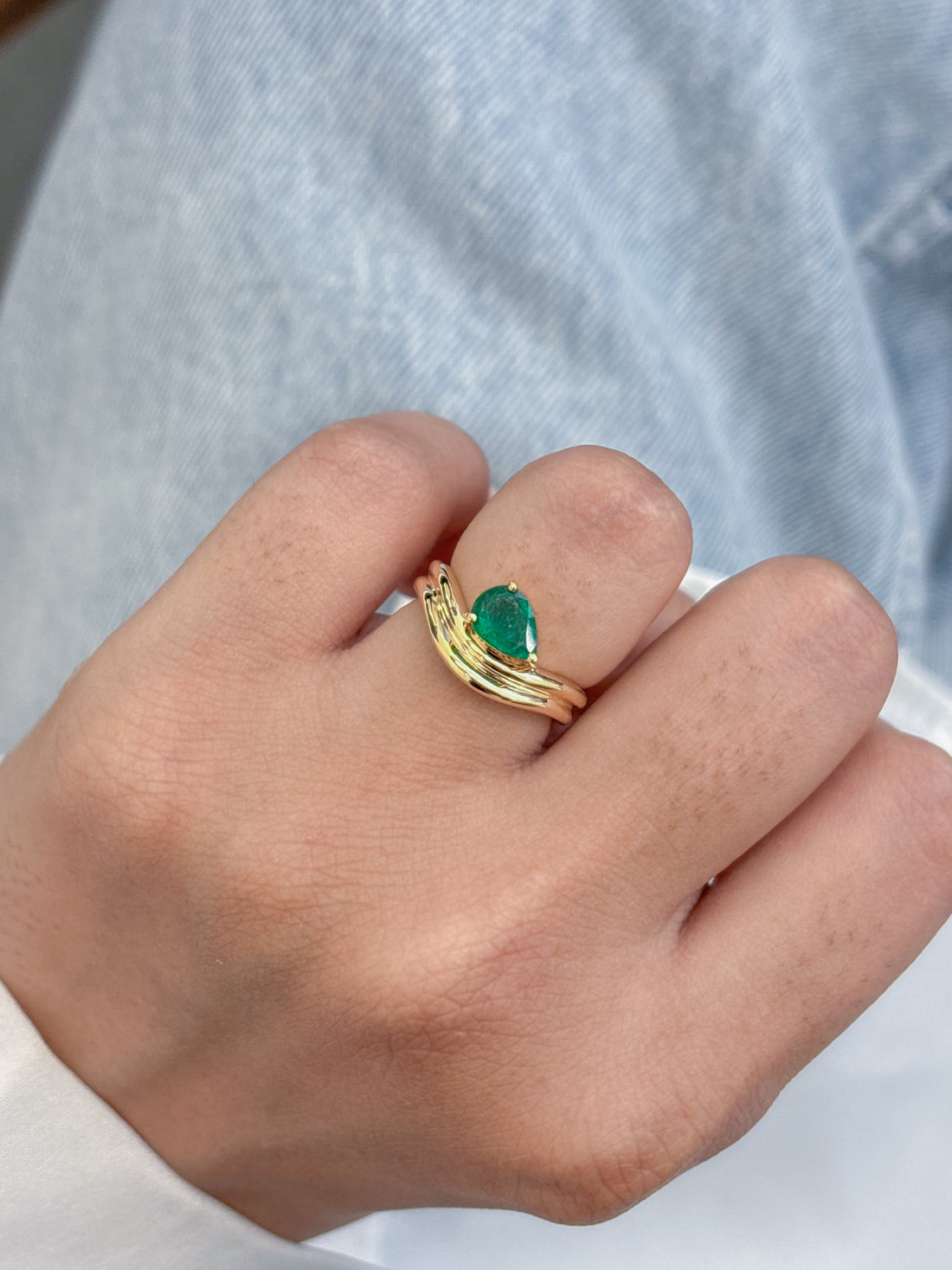 JPRG-4827/11781 Emerald Ring | 18K