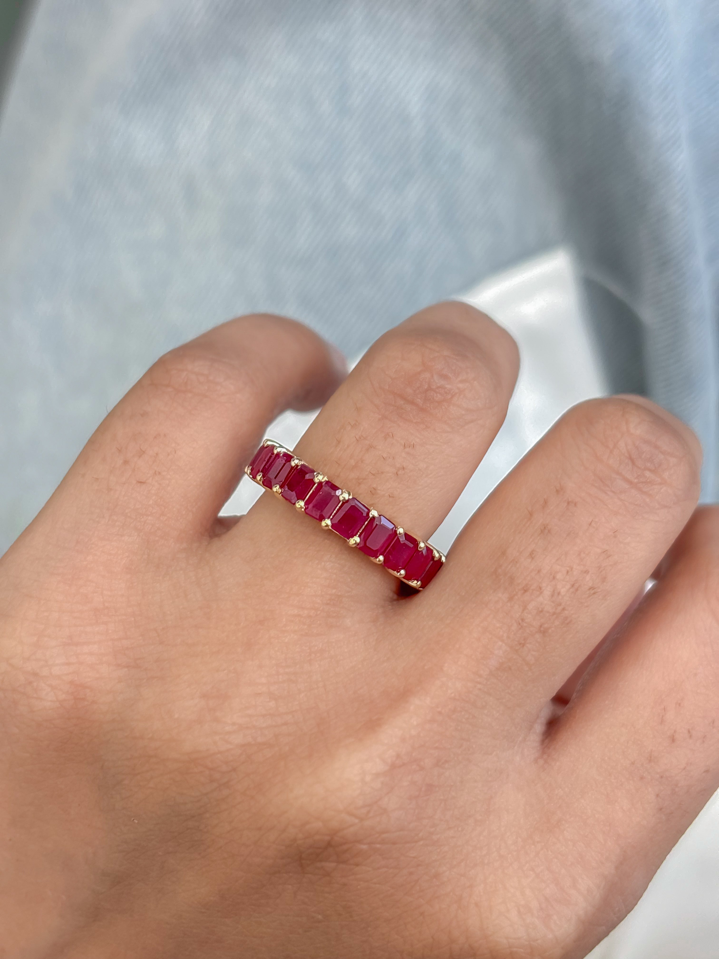 JPRG-4833/11787 Ruby Ring | 14K
